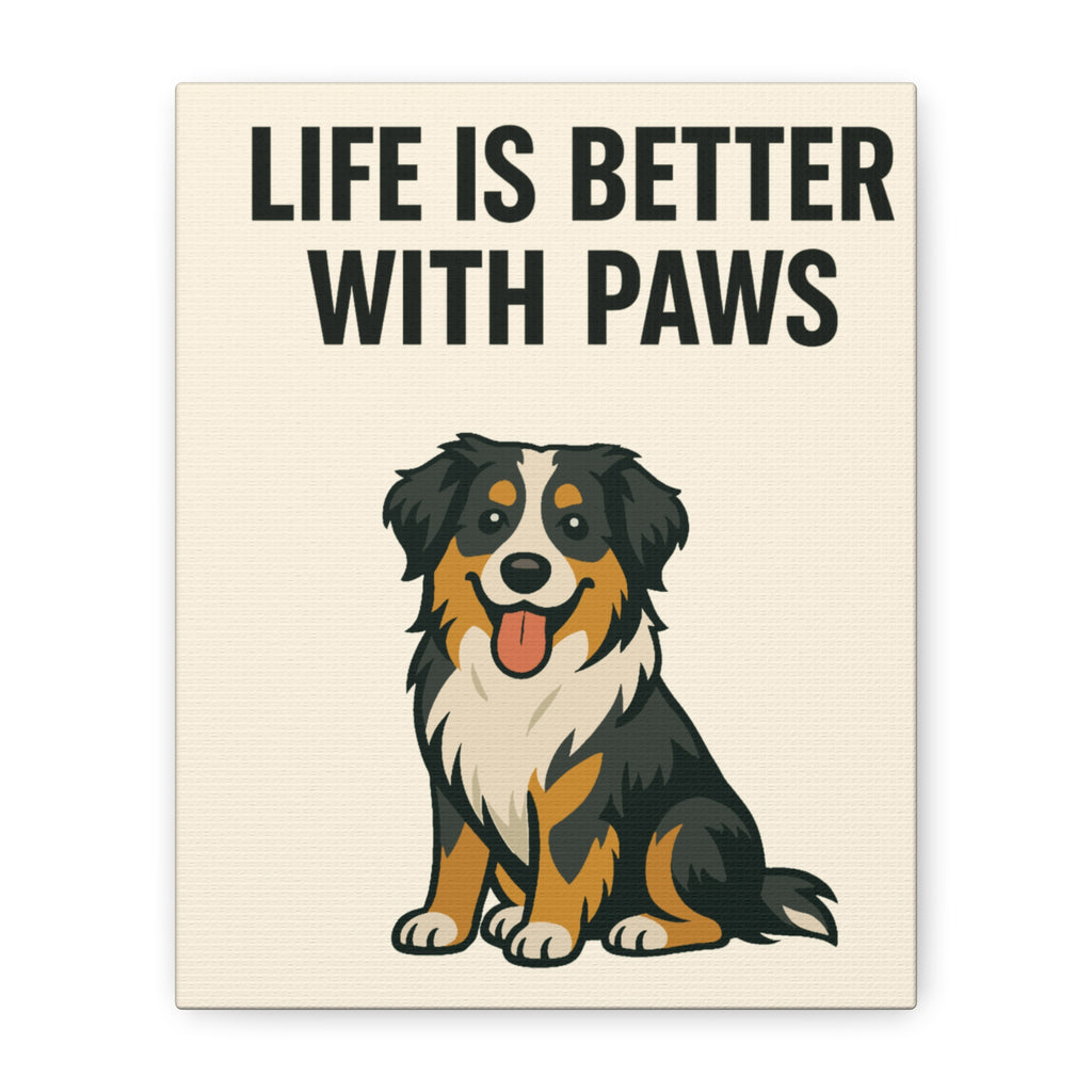 Dog Breed Canvas - Australian Shepherd