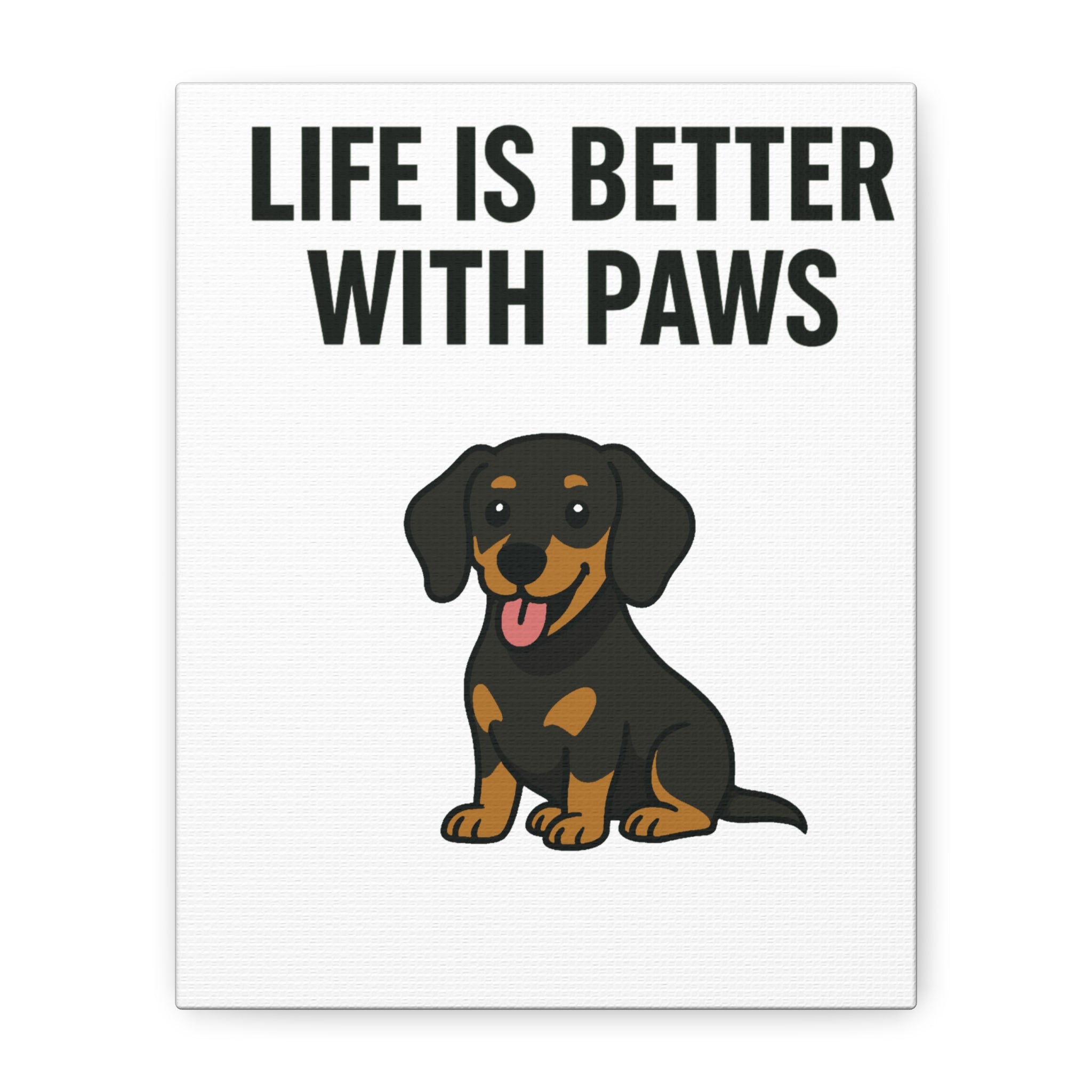 Dog Breed Canvas - Dachshund