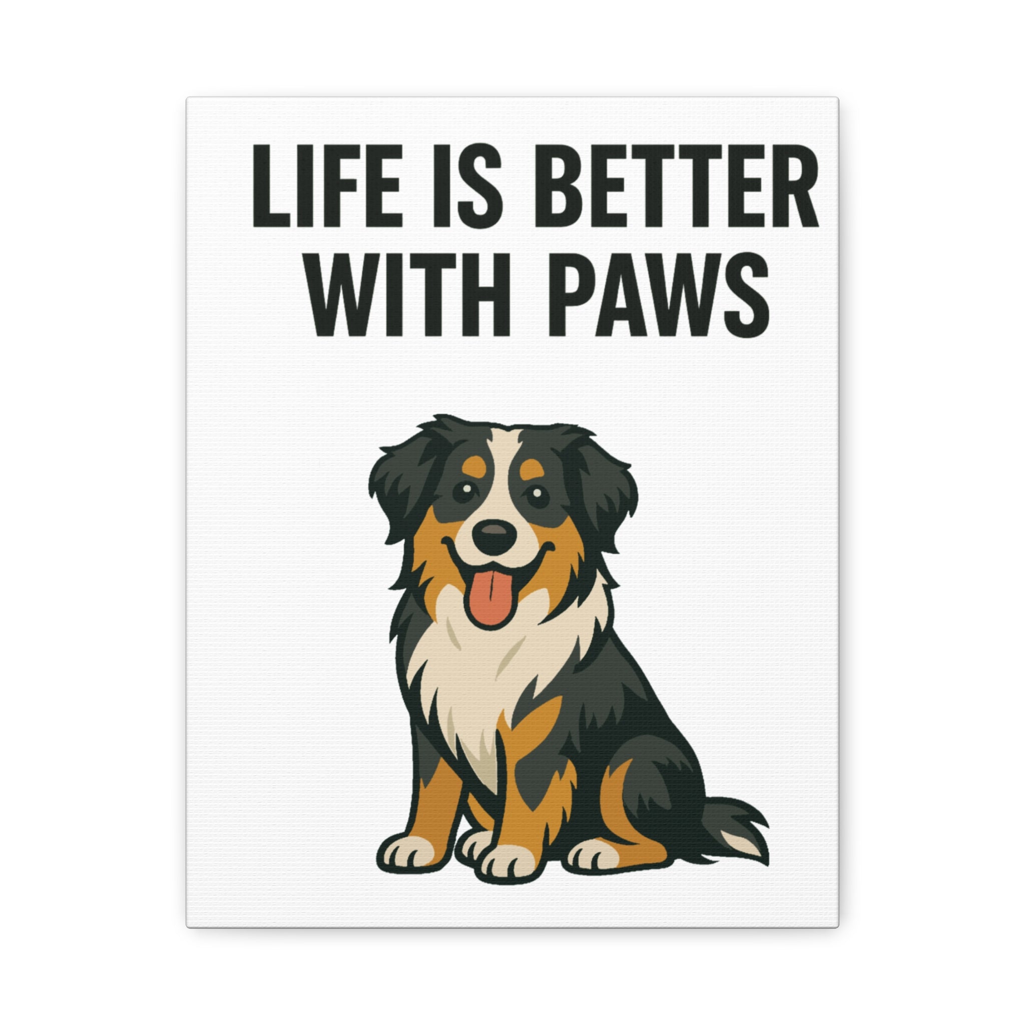 Dog Breed Canvas - Australian Shepherd