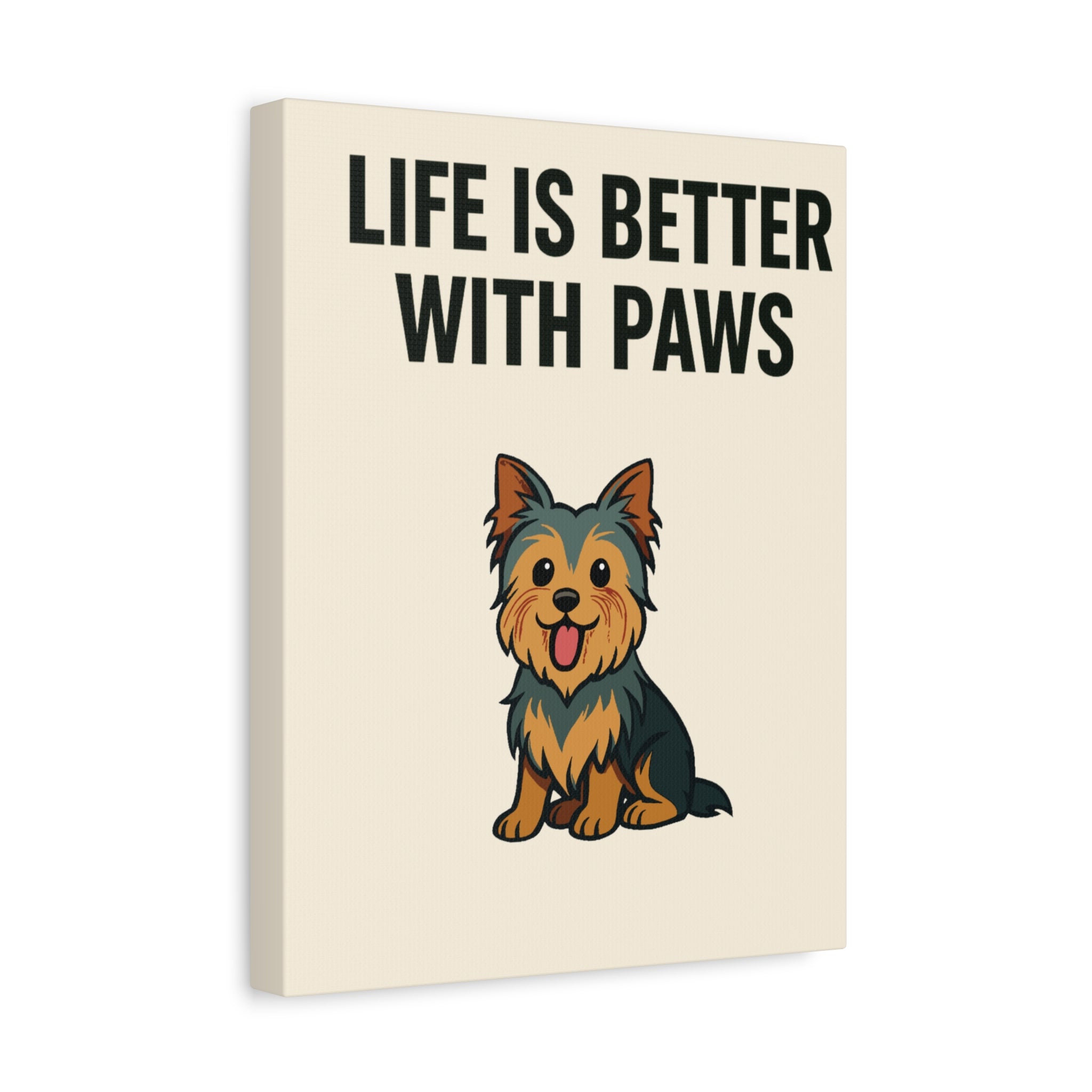 Dog Breed Canvas - Yorkshire Terrier