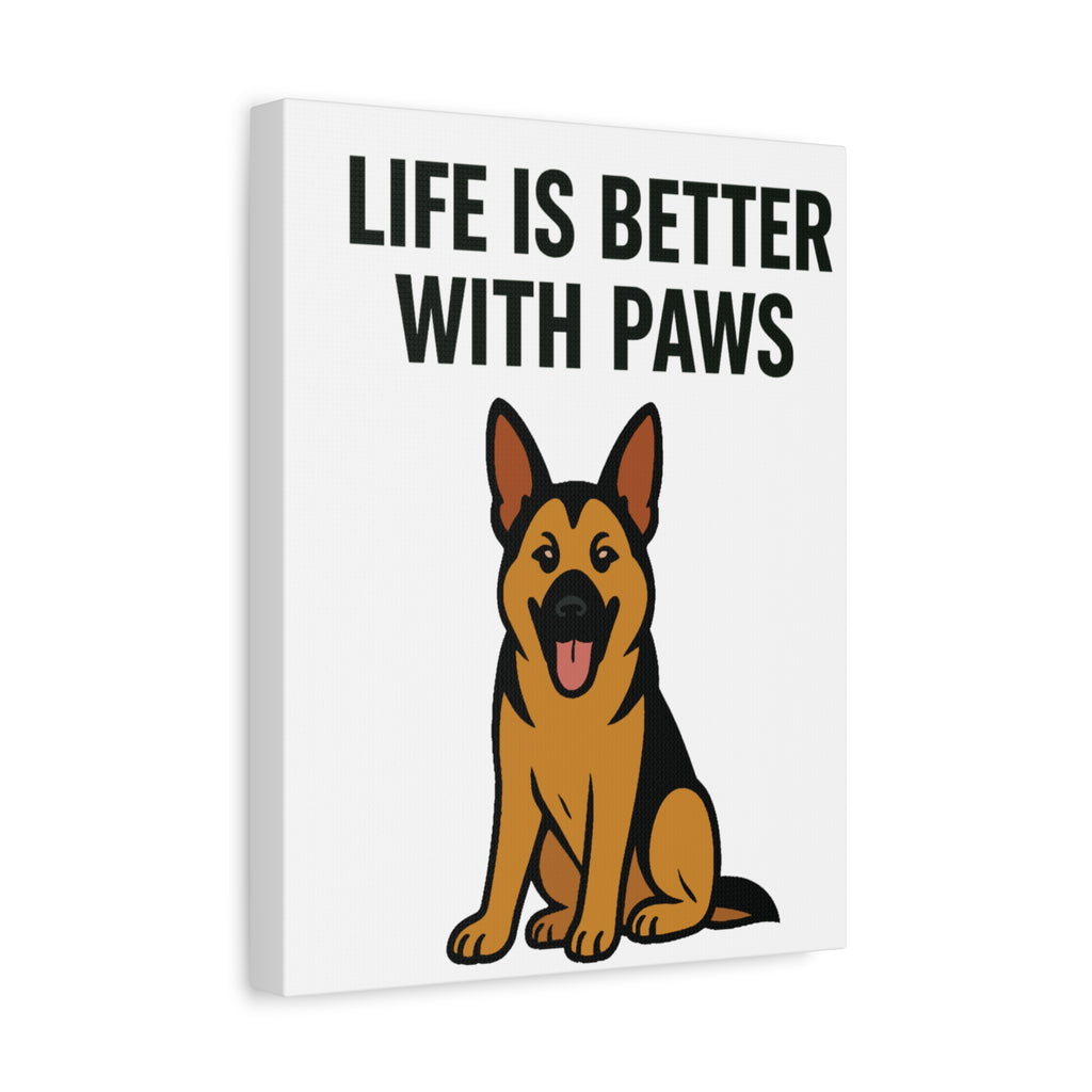 Dog Breed Canvas - German Shepherd