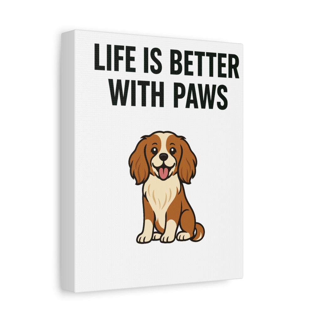 Dog Breed Canvas - Cavalier Spaniel