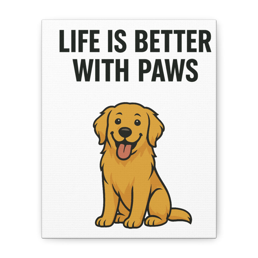 Dog Breed Canvas - Golden Retriever