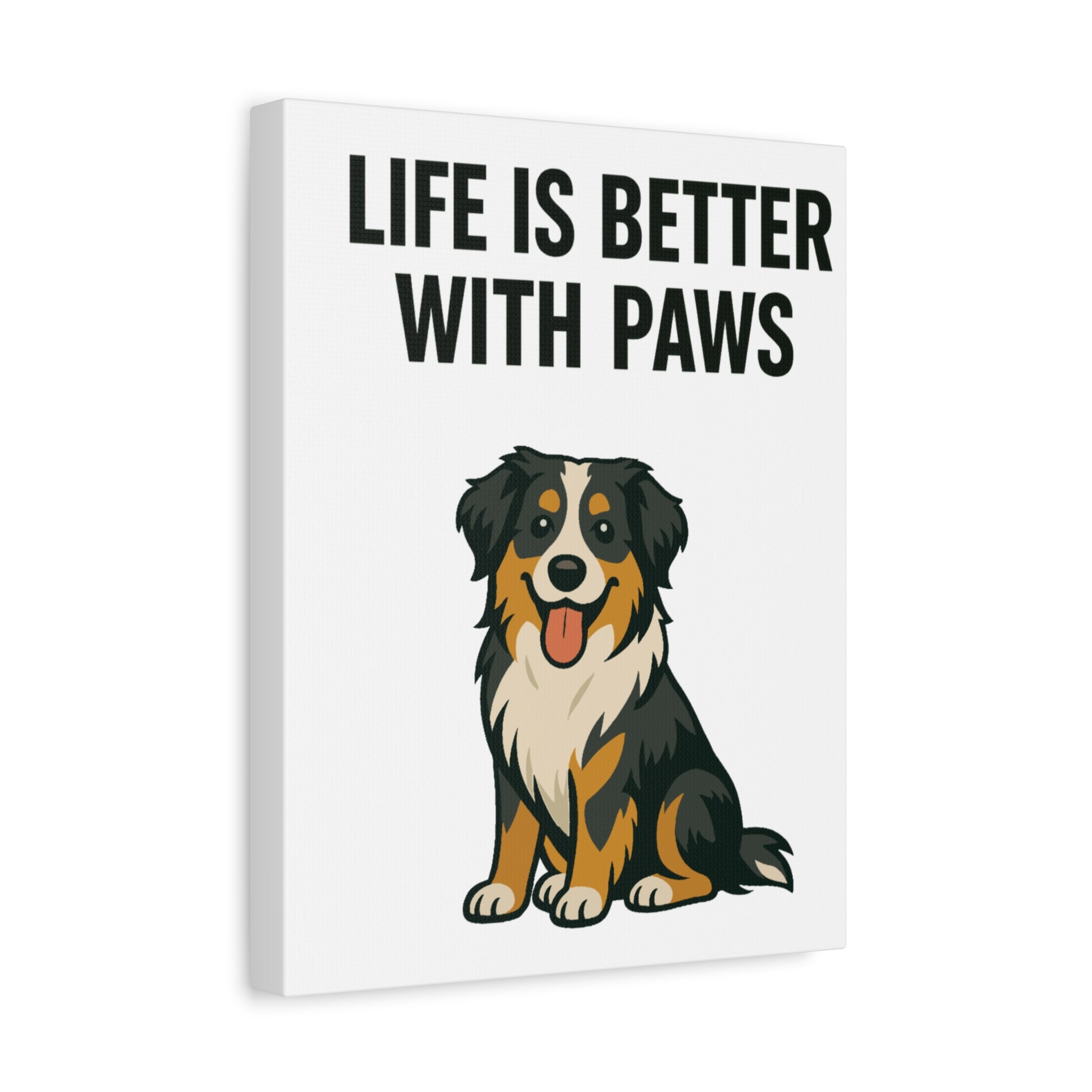 Dog Breed Canvas - Australian Shepherd