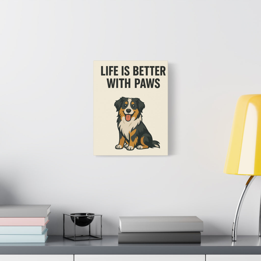 Dog Breed Canvas - Australian Shepherd