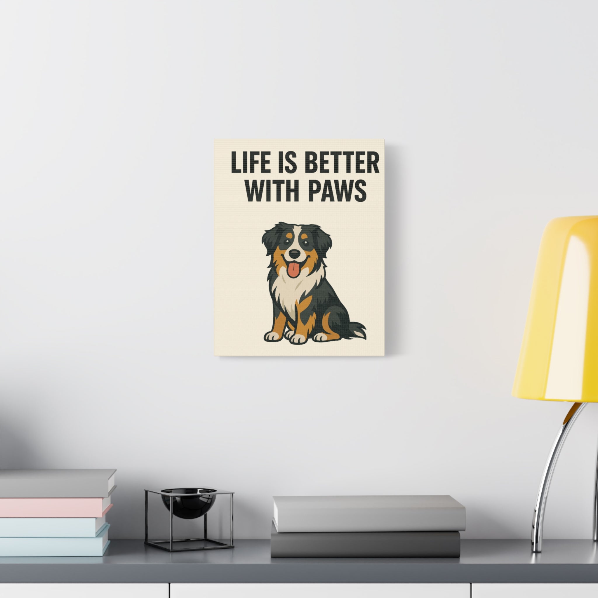 Dog Breed Canvas - Australian Shepherd