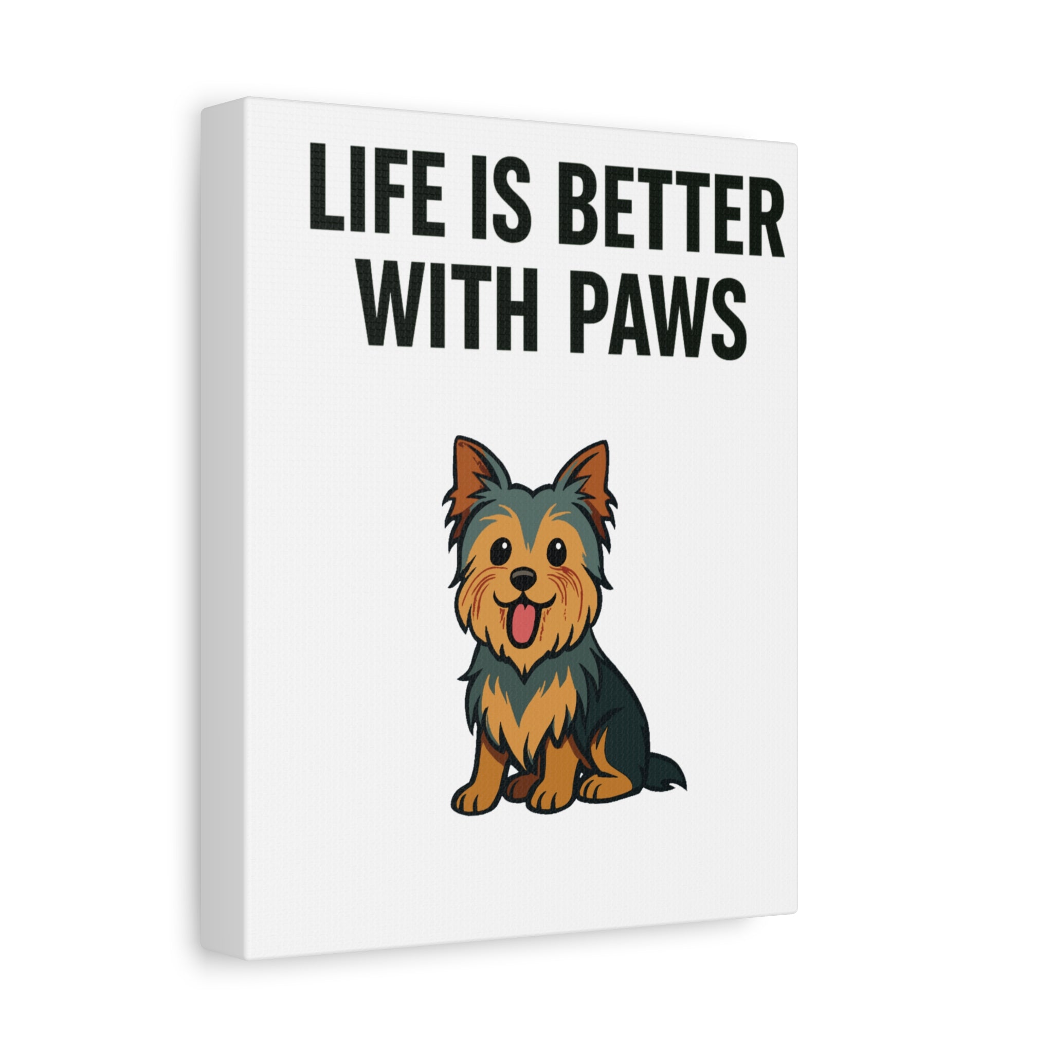 Dog Breed Canvas - Yorkshire Terrier