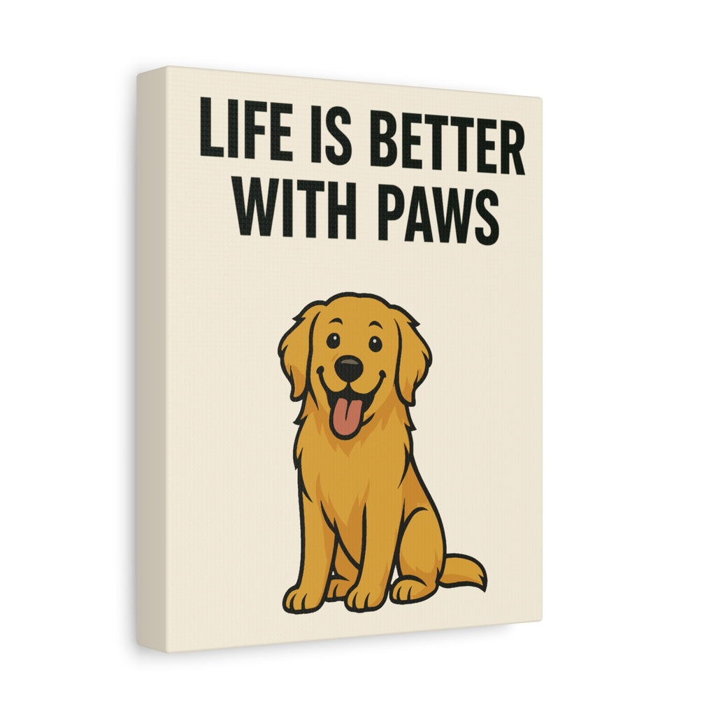 Dog Breed Canvas - Golden Retriever