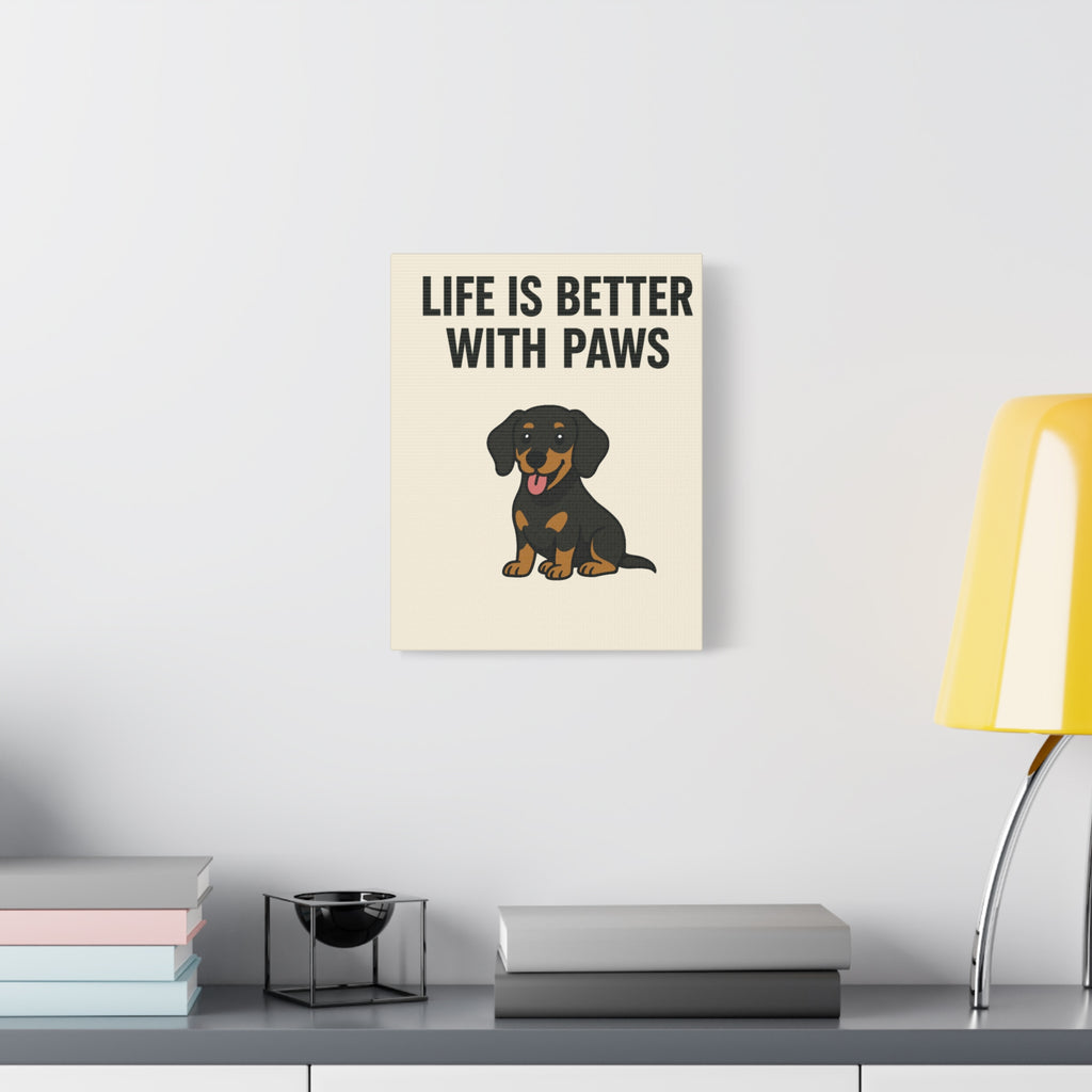Dog Breed Canvas - Dachshund
