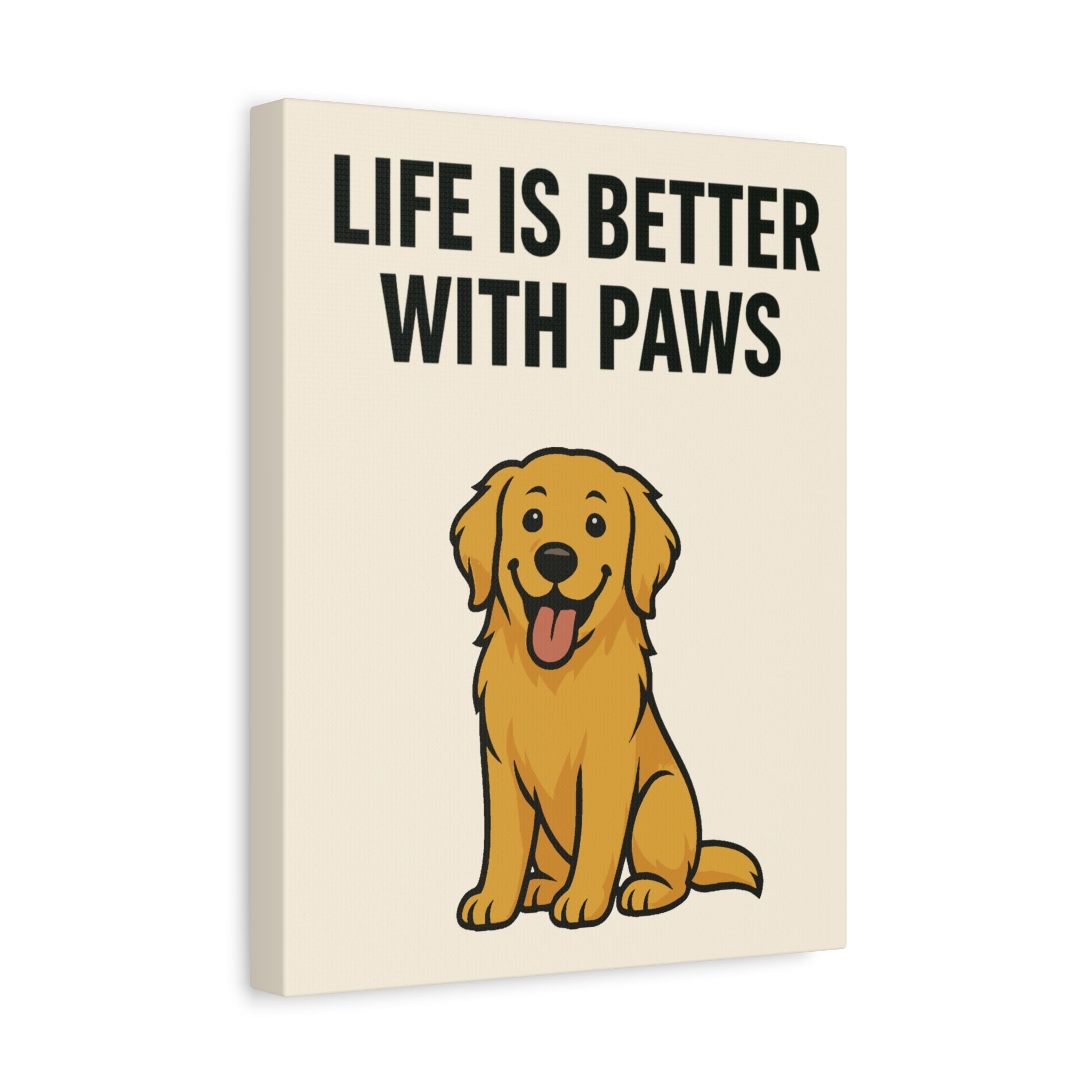 Dog Breed Canvas - Golden Retriever