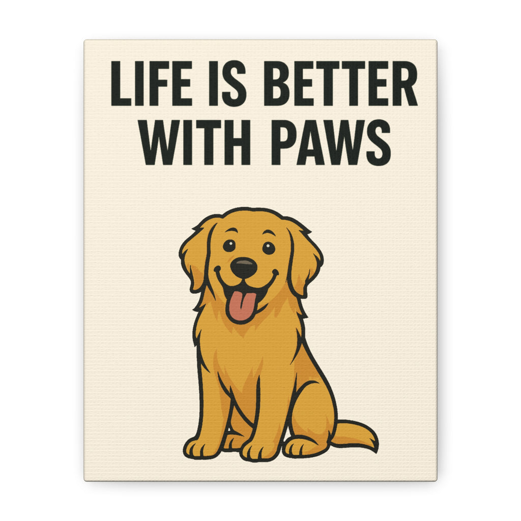 Dog Breed Canvas - Golden Retriever