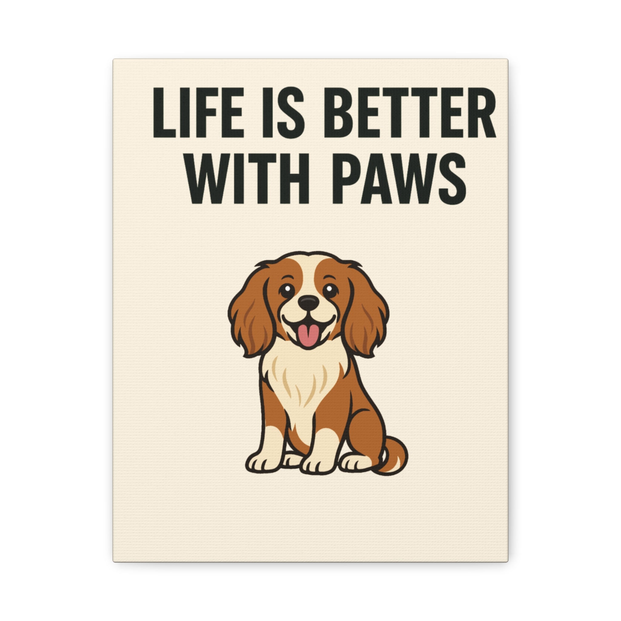 Dog Breed Canvas - Cavalier Spaniel
