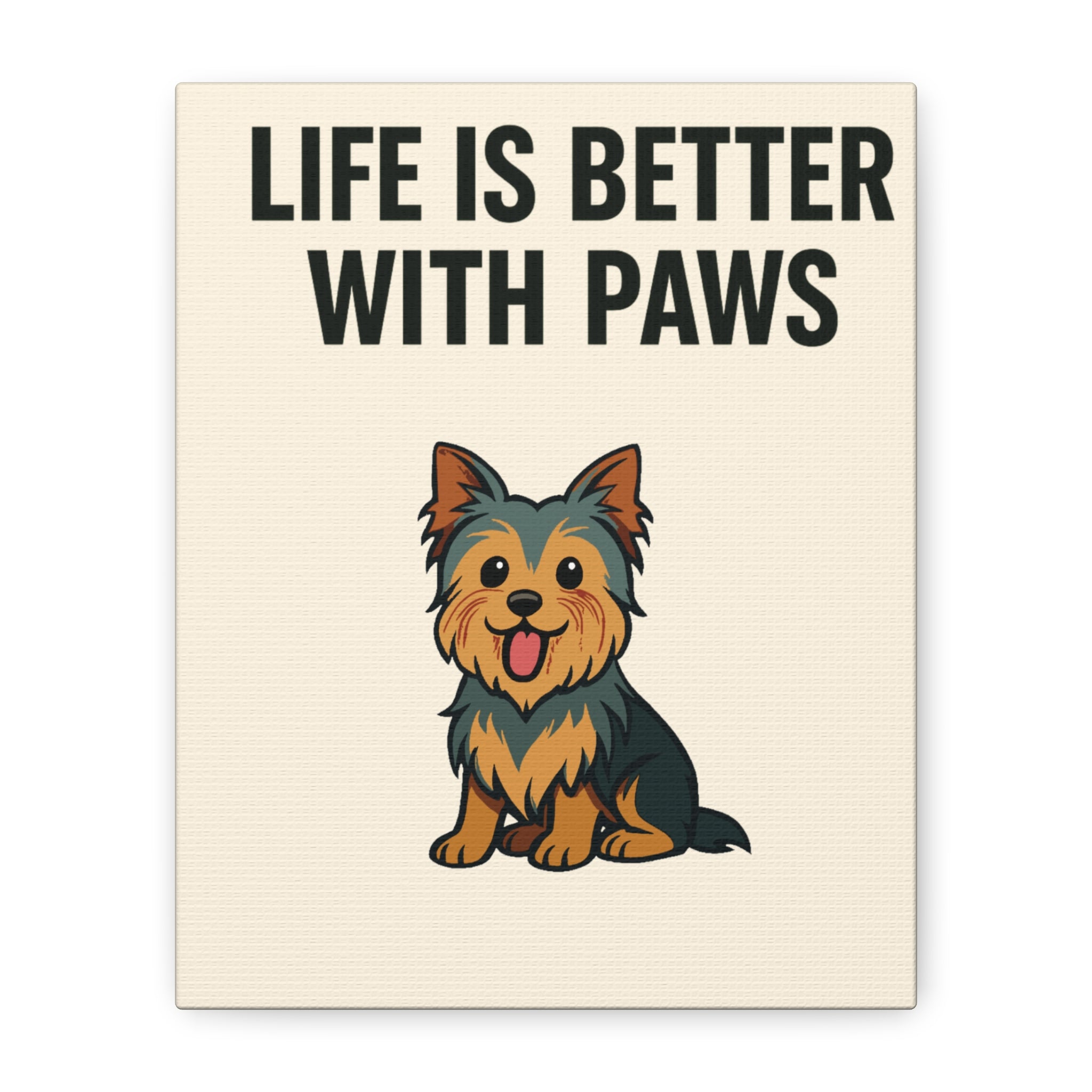 Dog Breed Canvas - Yorkshire Terrier