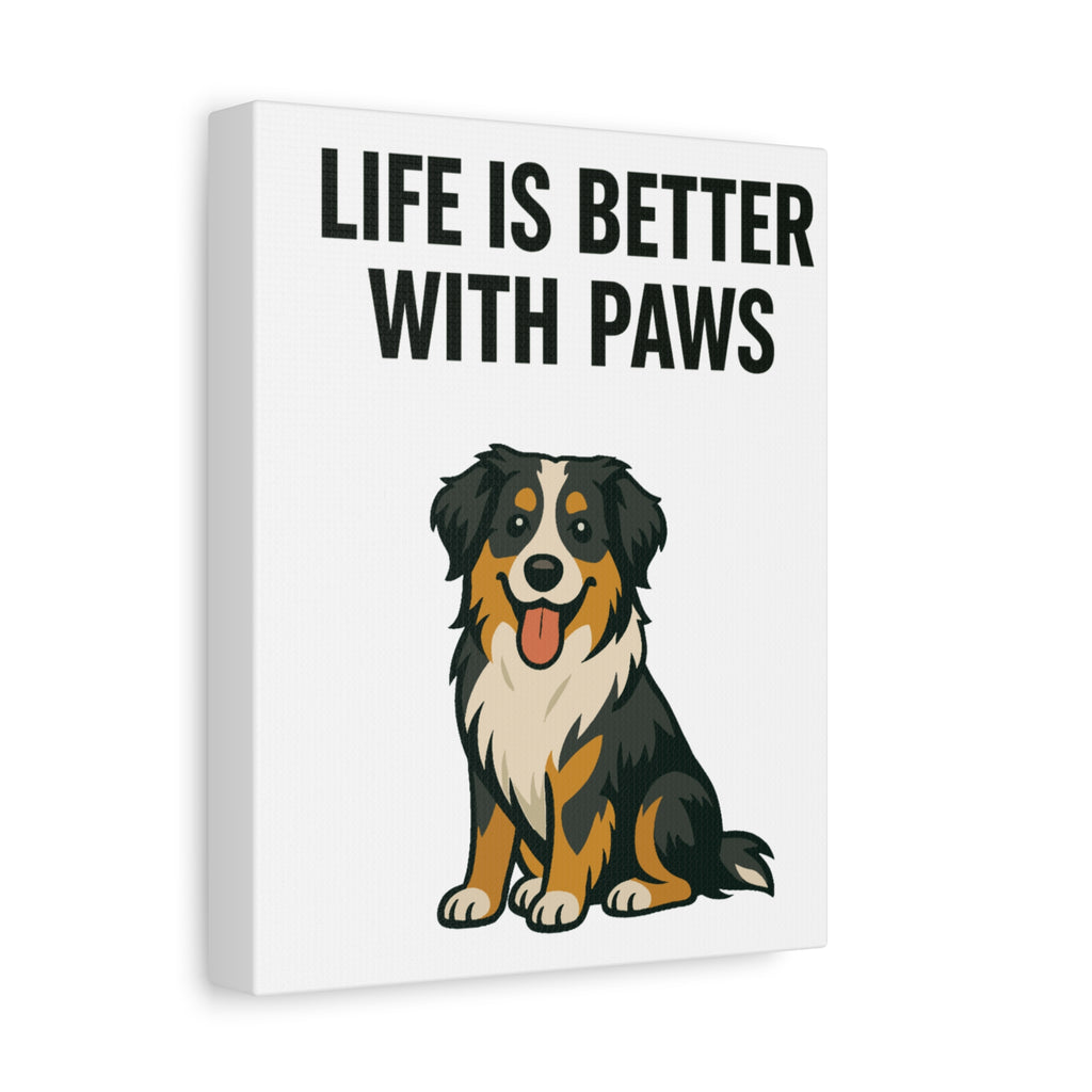 Dog Breed Canvas - Australian Shepherd