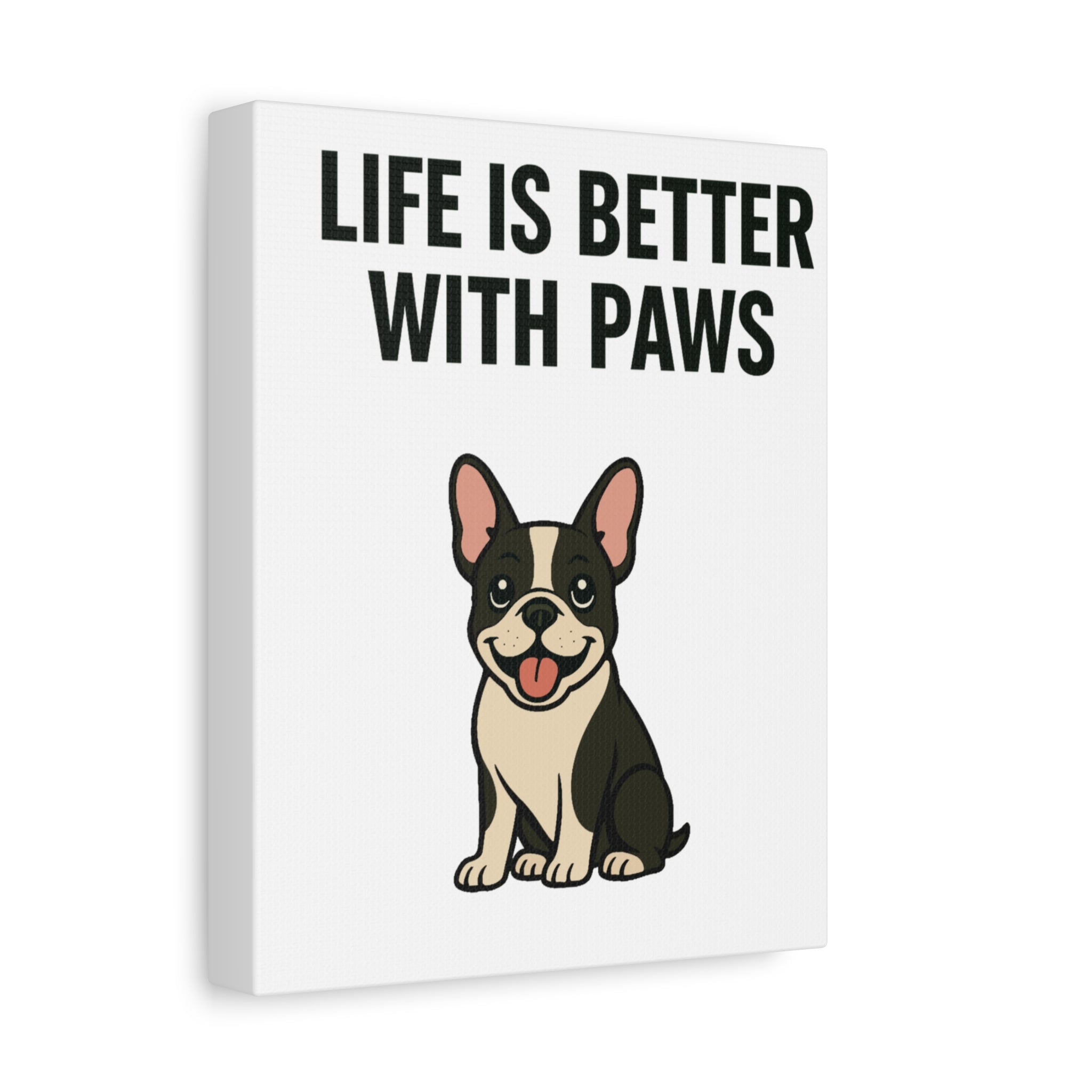 Dog Breed Canvas - French Bulldog