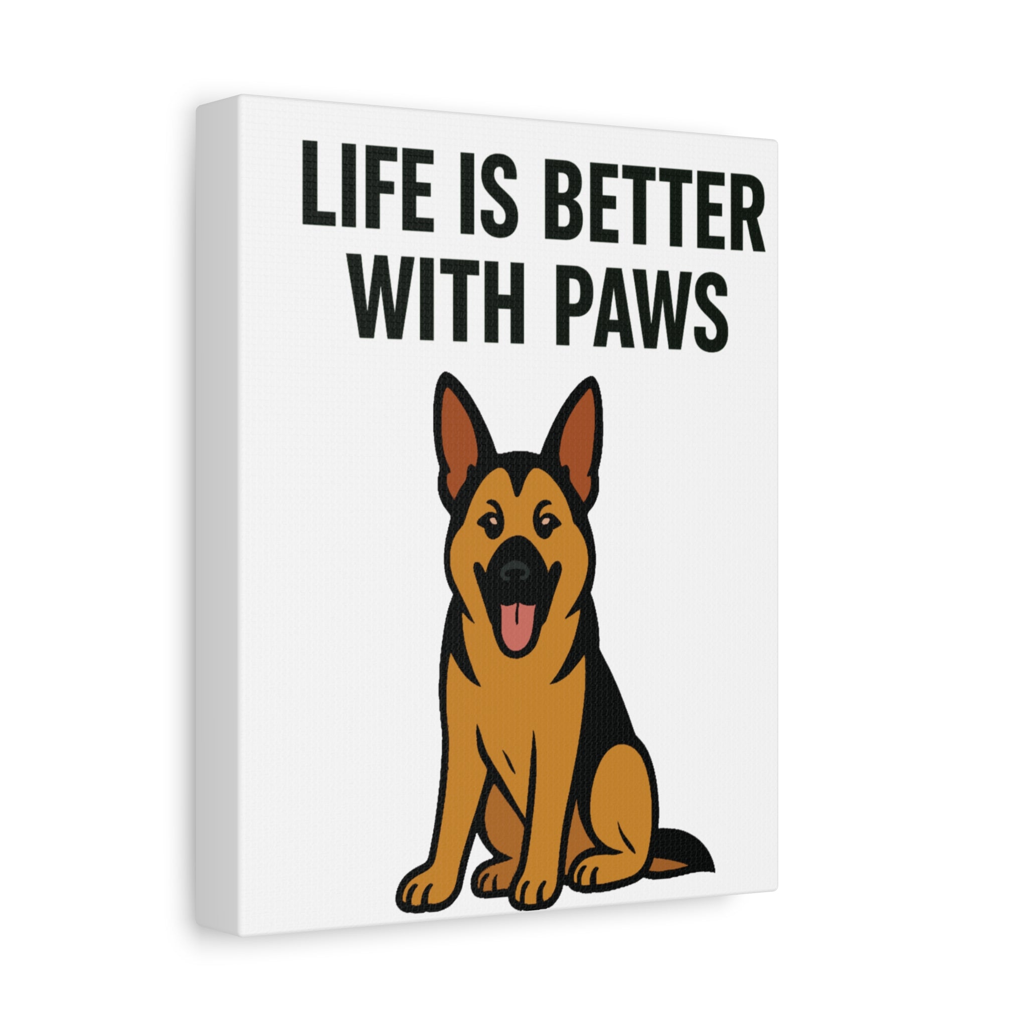 Dog Breed Canvas - German Shepherd