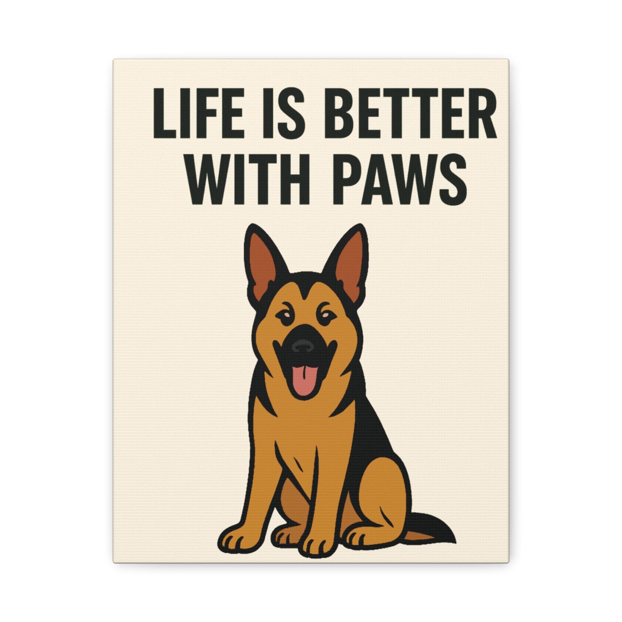 Dog Breed Canvas - German Shepherd