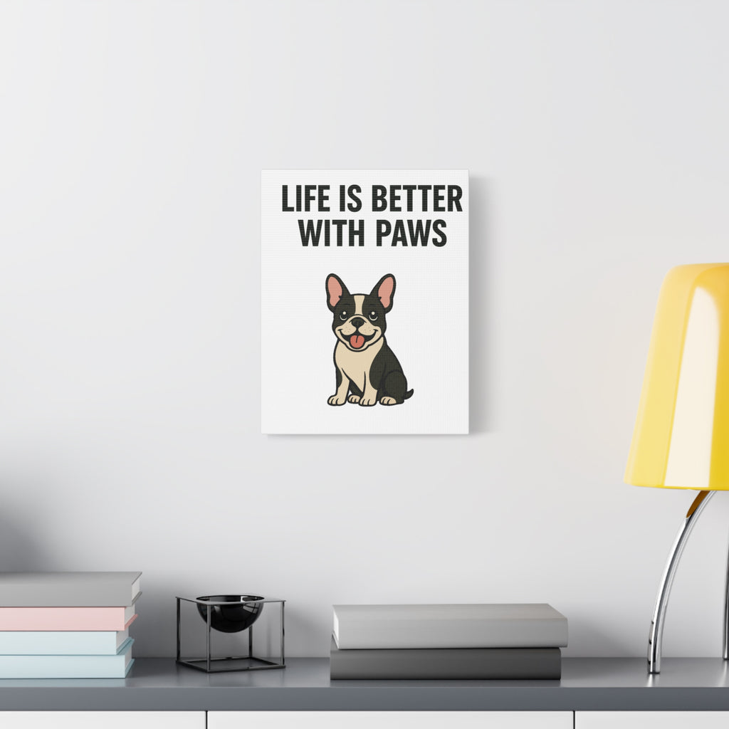 Dog Breed Canvas - French Bulldog