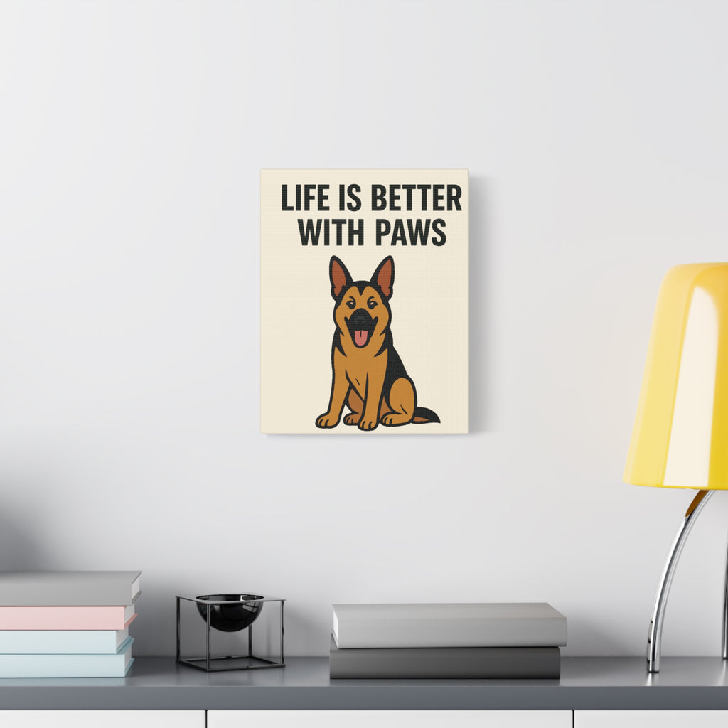 Dog Breed Canvas - German Shepherd