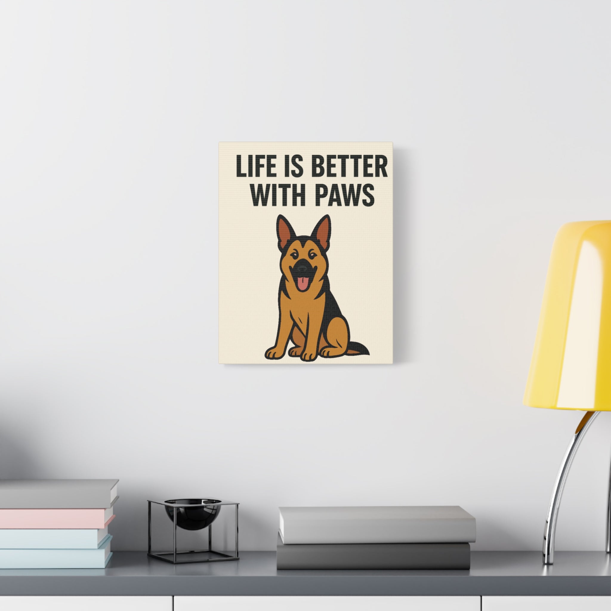 Dog Breed Canvas - German Shepherd