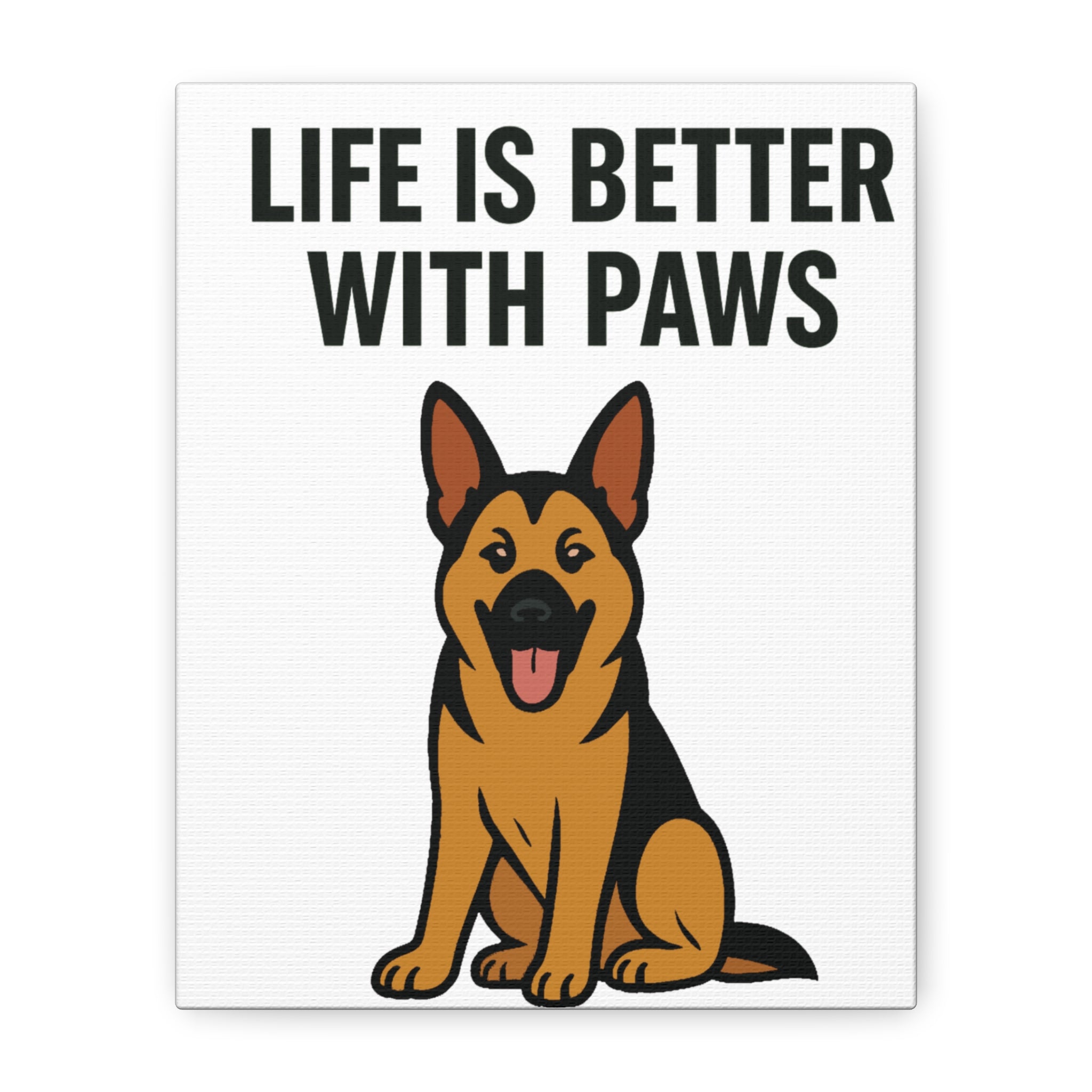 Dog Breed Canvas - German Shepherd