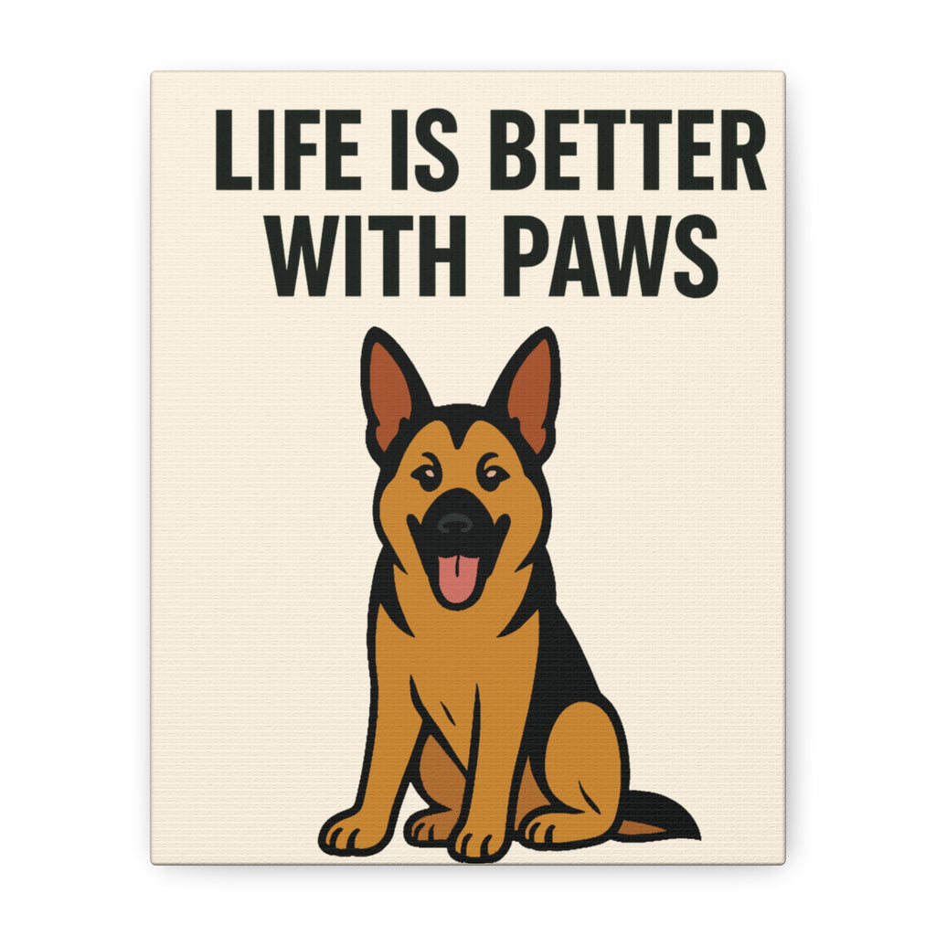 Dog Breed Canvas - German Shepherd