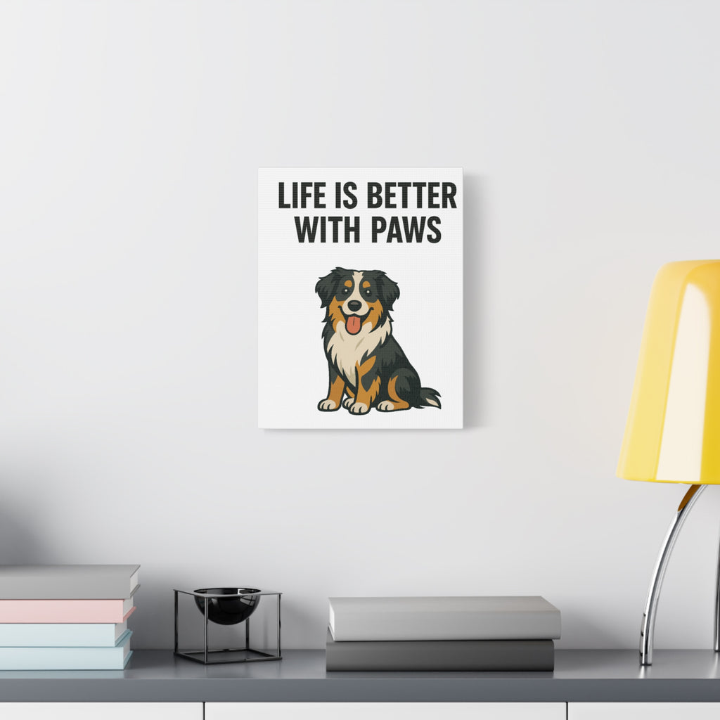 Dog Breed Canvas - Australian Shepherd