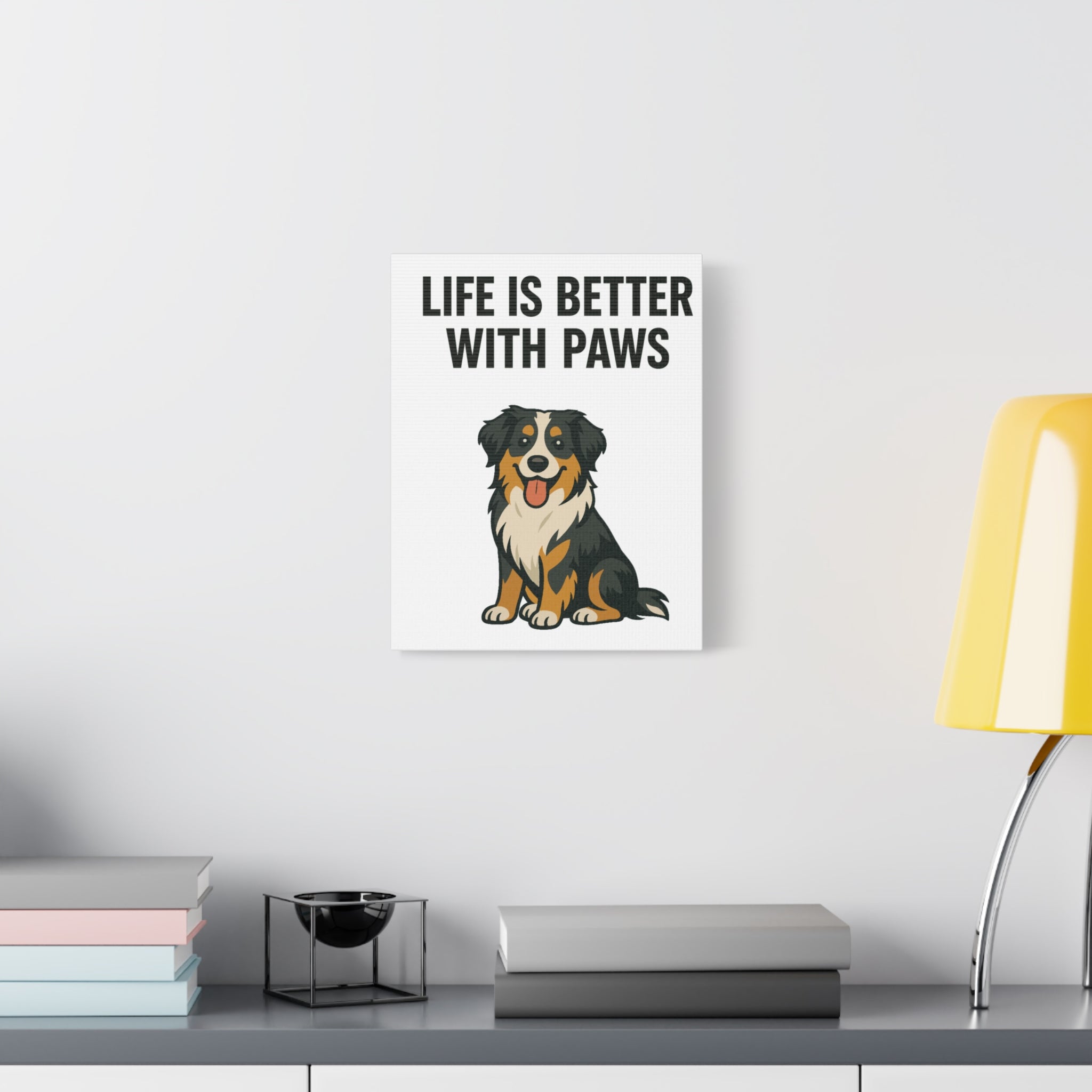 Dog Breed Canvas - Australian Shepherd