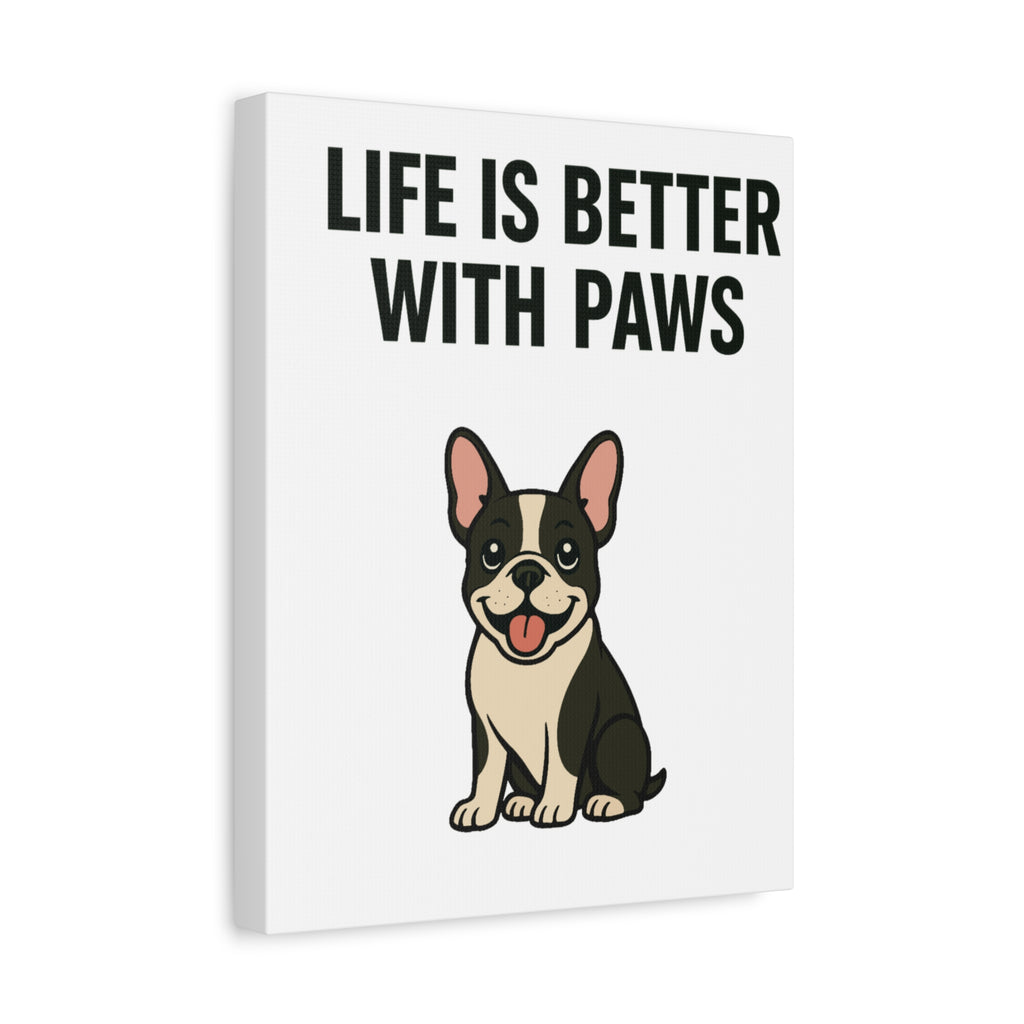 Dog Breed Canvas - French Bulldog