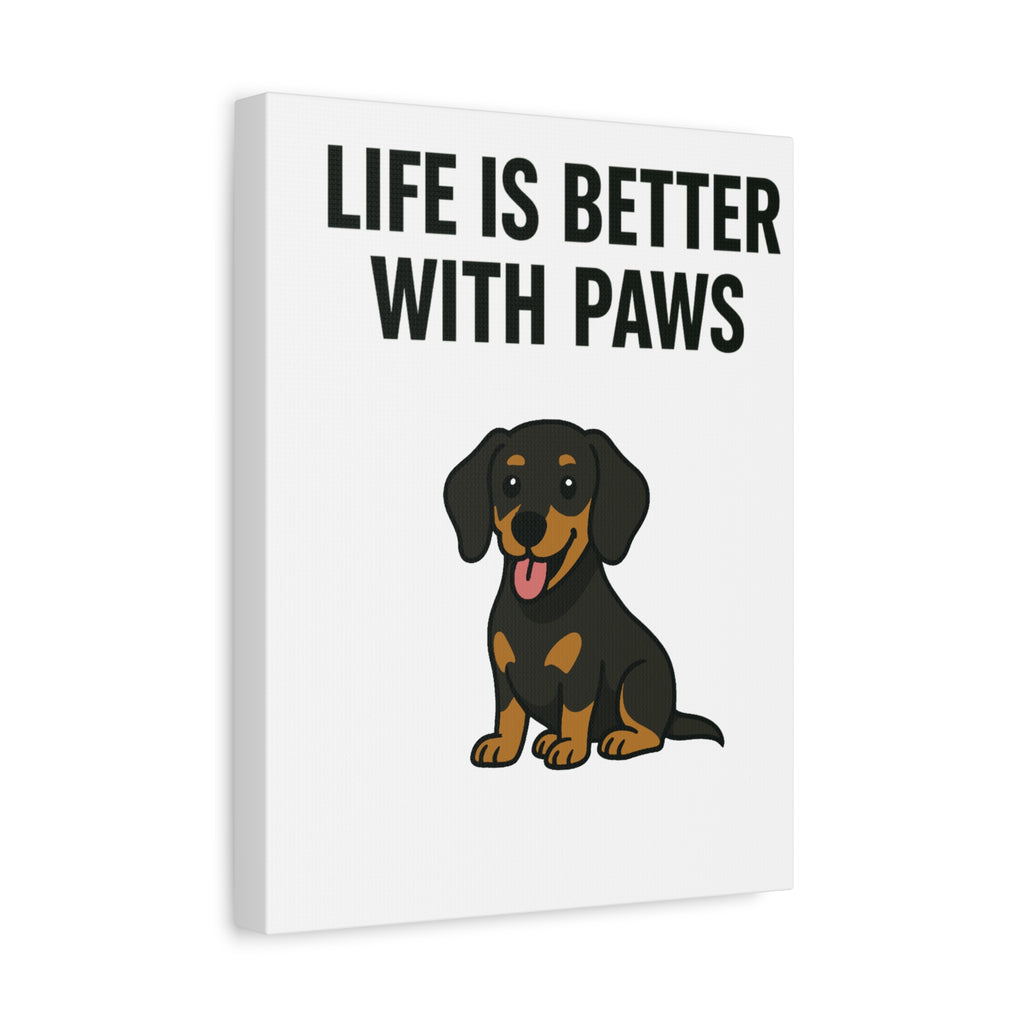 Dog Breed Canvas - Dachshund
