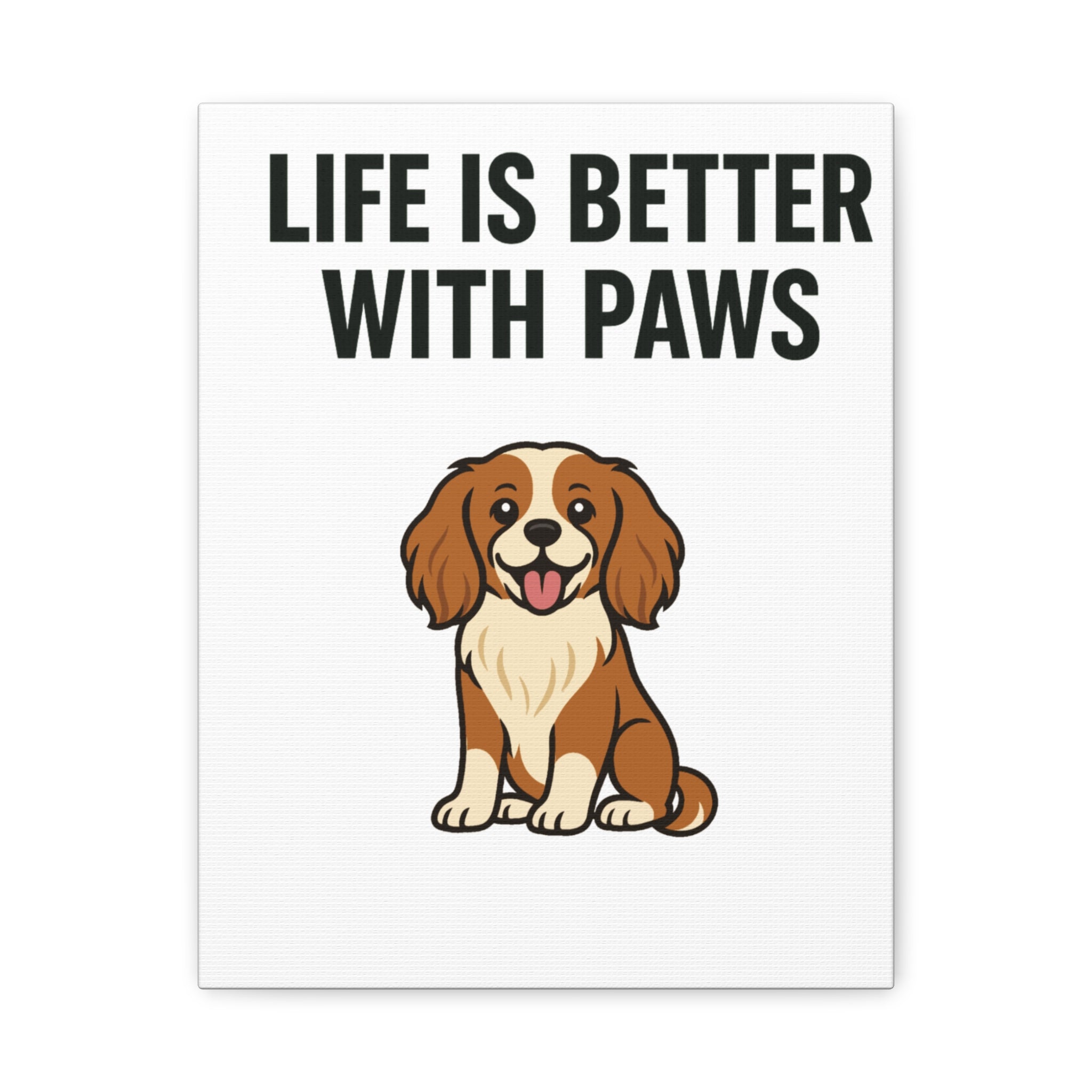 Dog Breed Canvas - Cavalier Spaniel