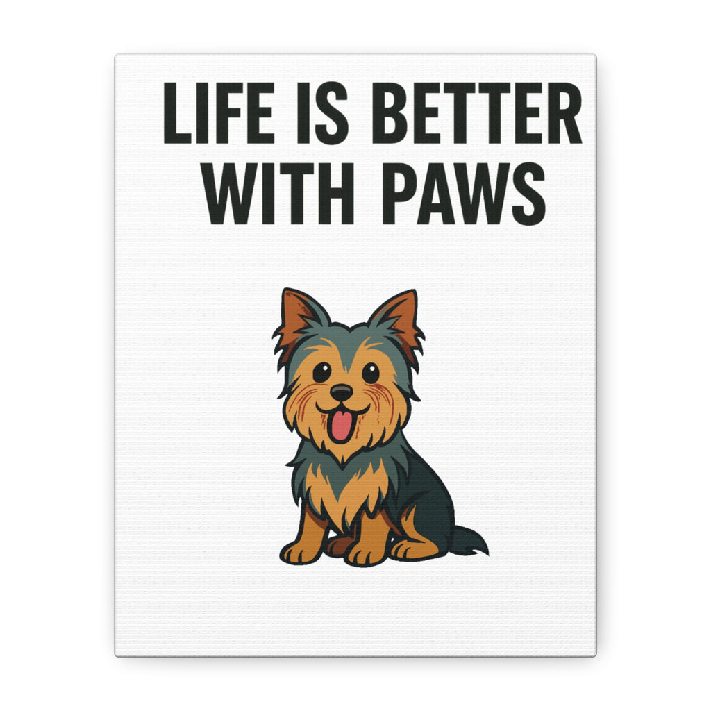 Dog Breed Canvas - Yorkshire Terrier