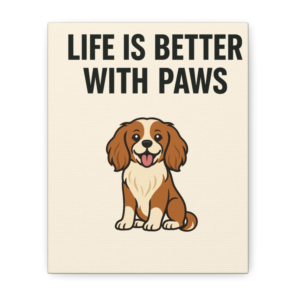 Dog Breed Canvas - Cavalier Spaniel