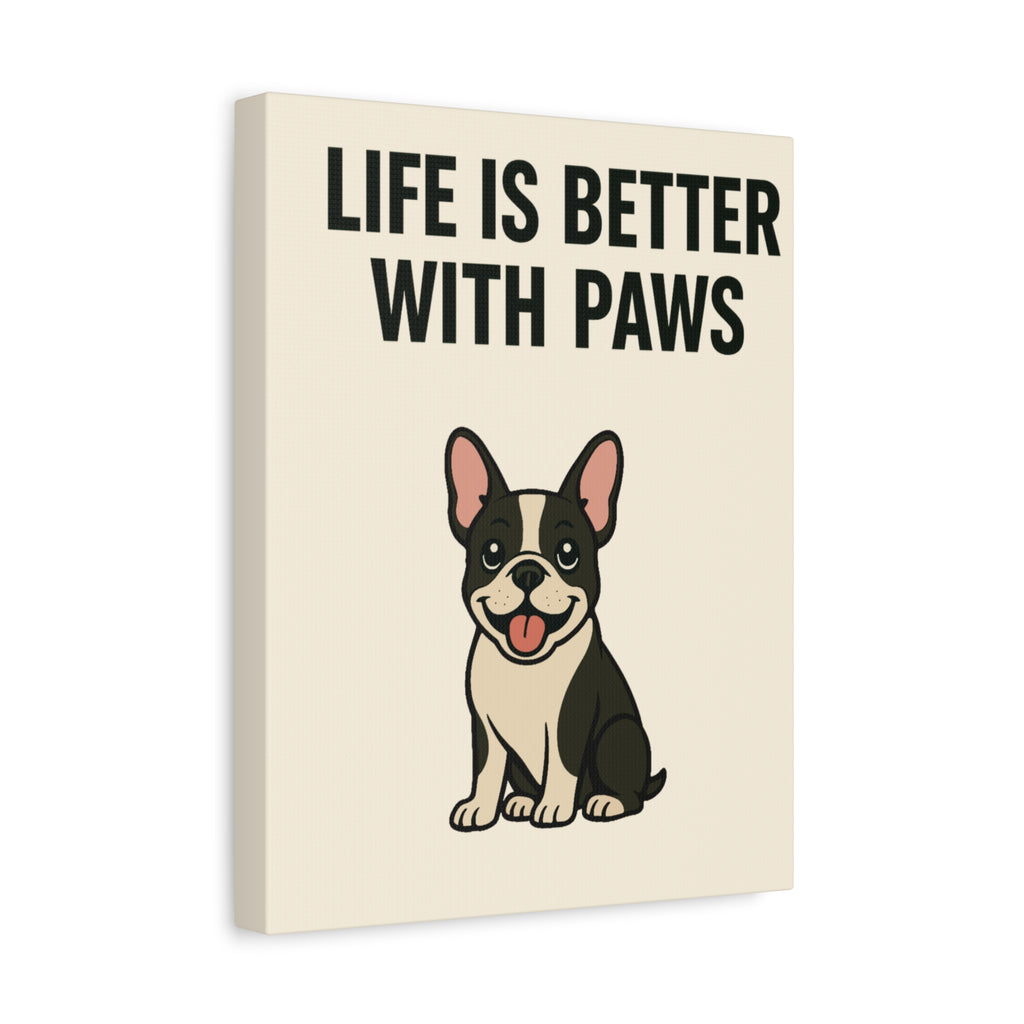 Dog Breed Canvas - French Bulldog