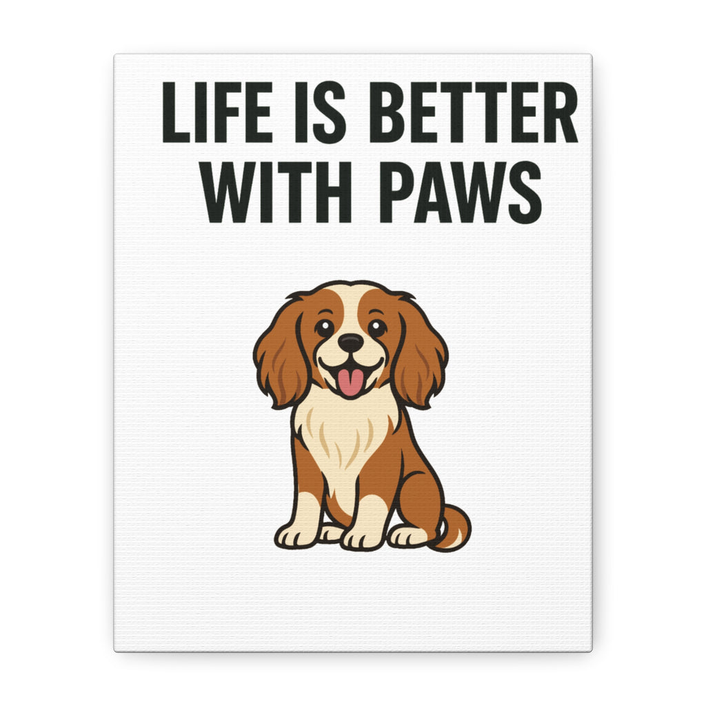 Dog Breed Canvas - Cavalier Spaniel