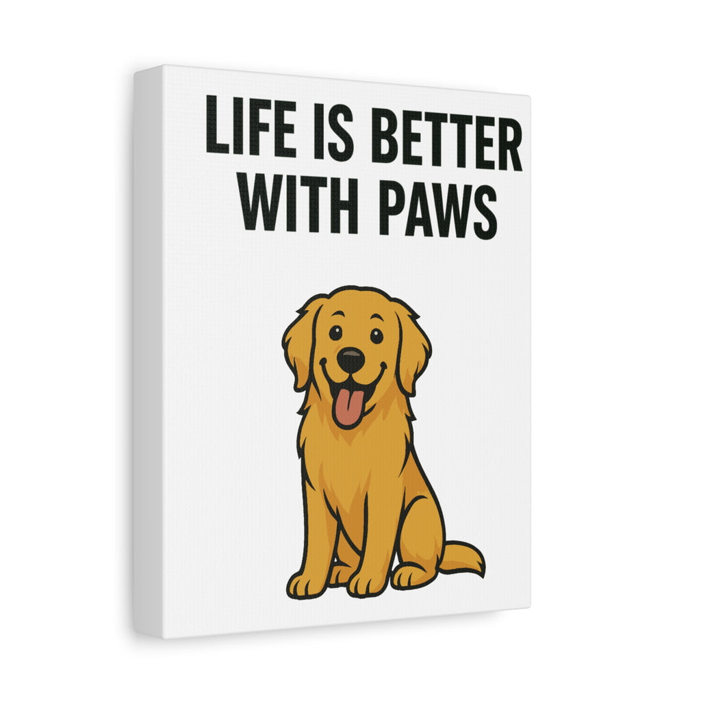 Dog Breed Canvas - Golden Retriever