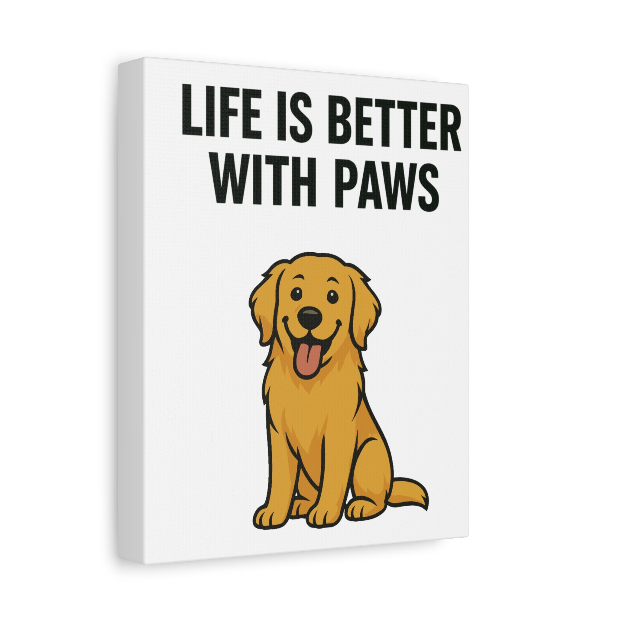 Dog Breed Canvas - Golden Retriever