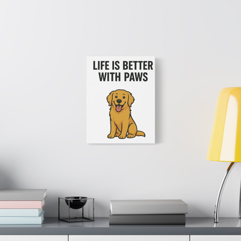 Dog Breed Canvas - Golden Retriever