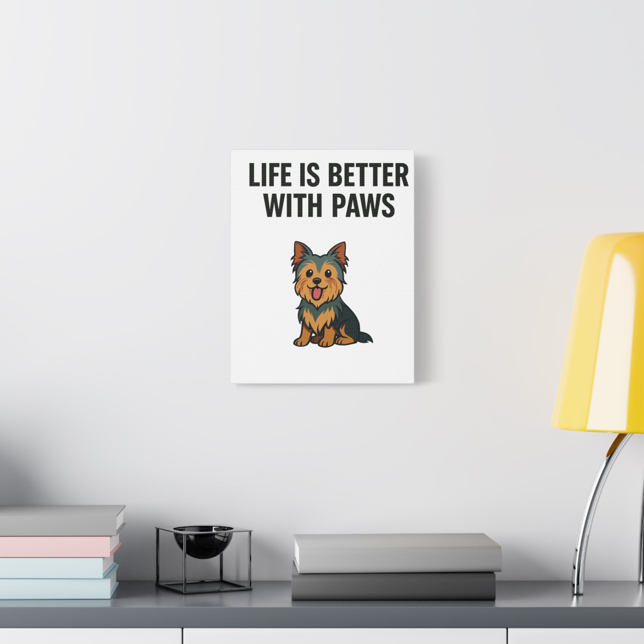 Dog Breed Canvas - Yorkshire Terrier