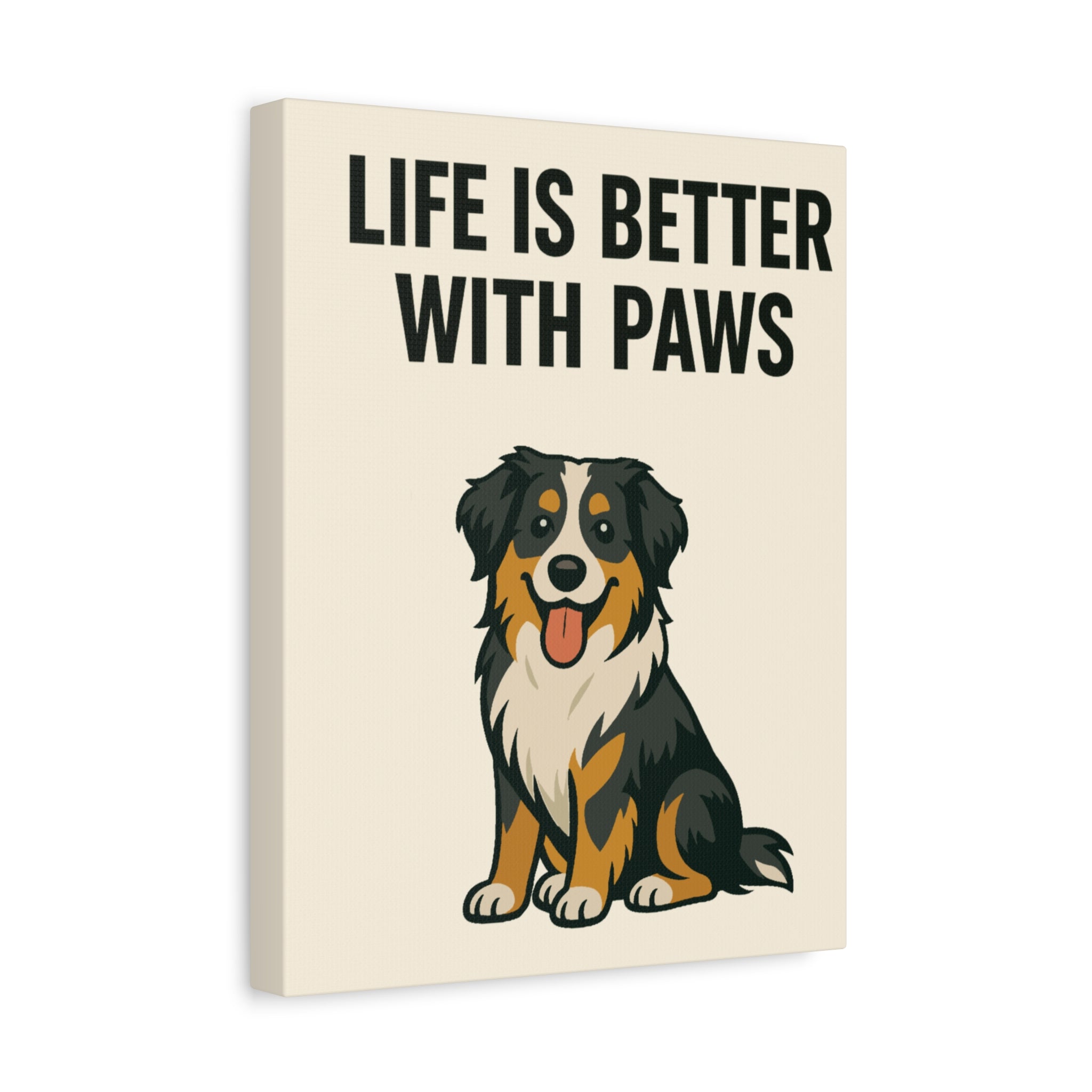 Dog Breed Canvas - Australian Shepherd