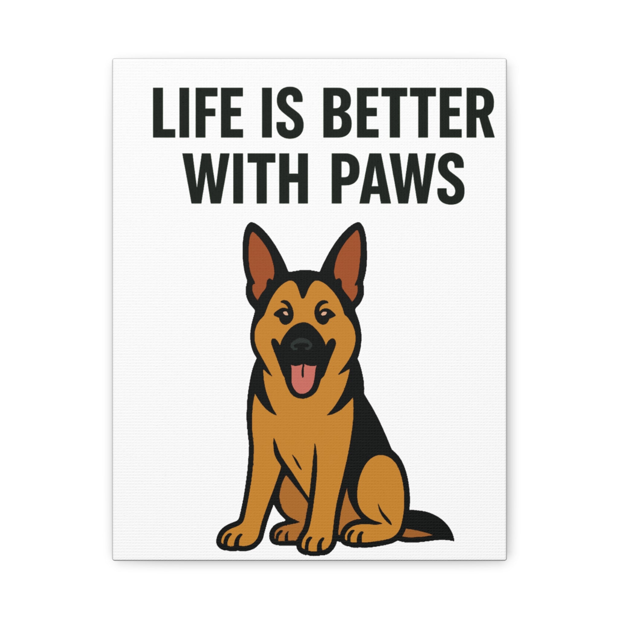 Dog Breed Canvas - German Shepherd
