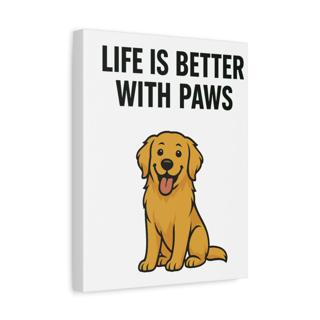 Dog Breed Canvas - Golden Retriever