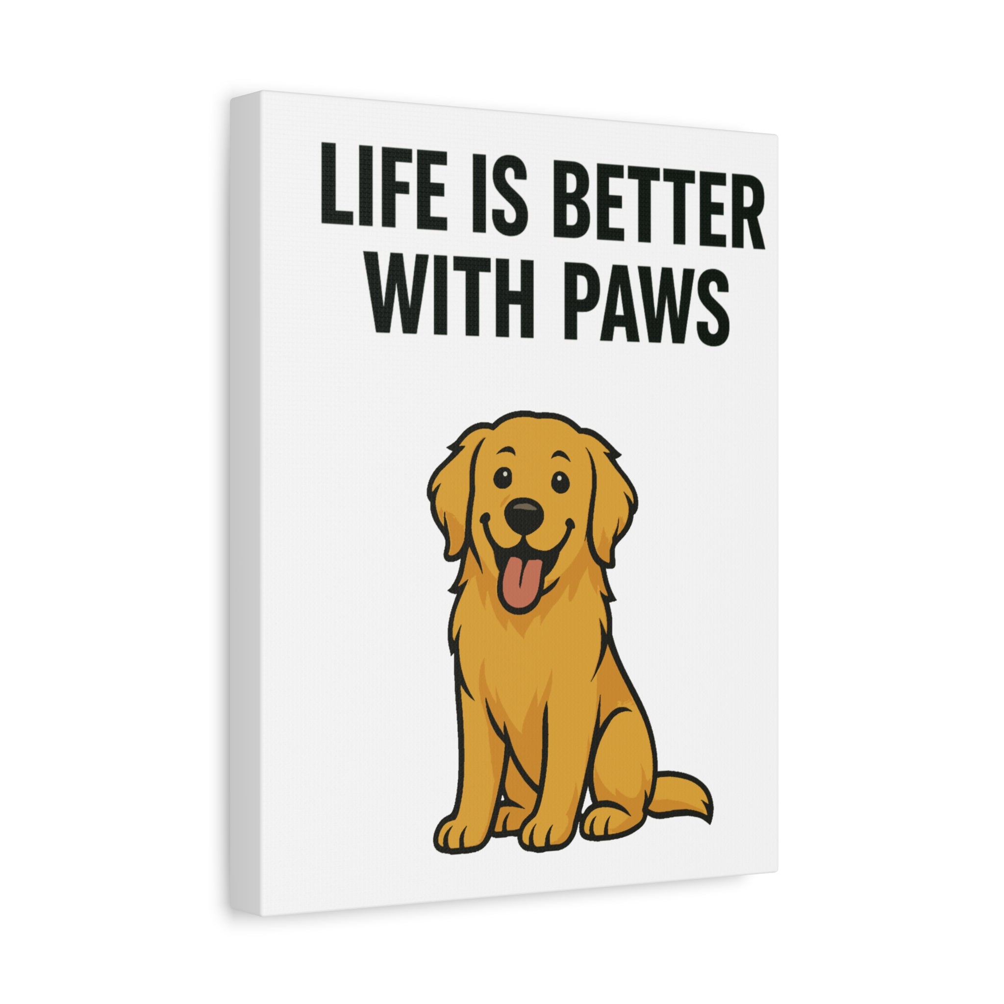 Dog Breed Canvas - Golden Retriever