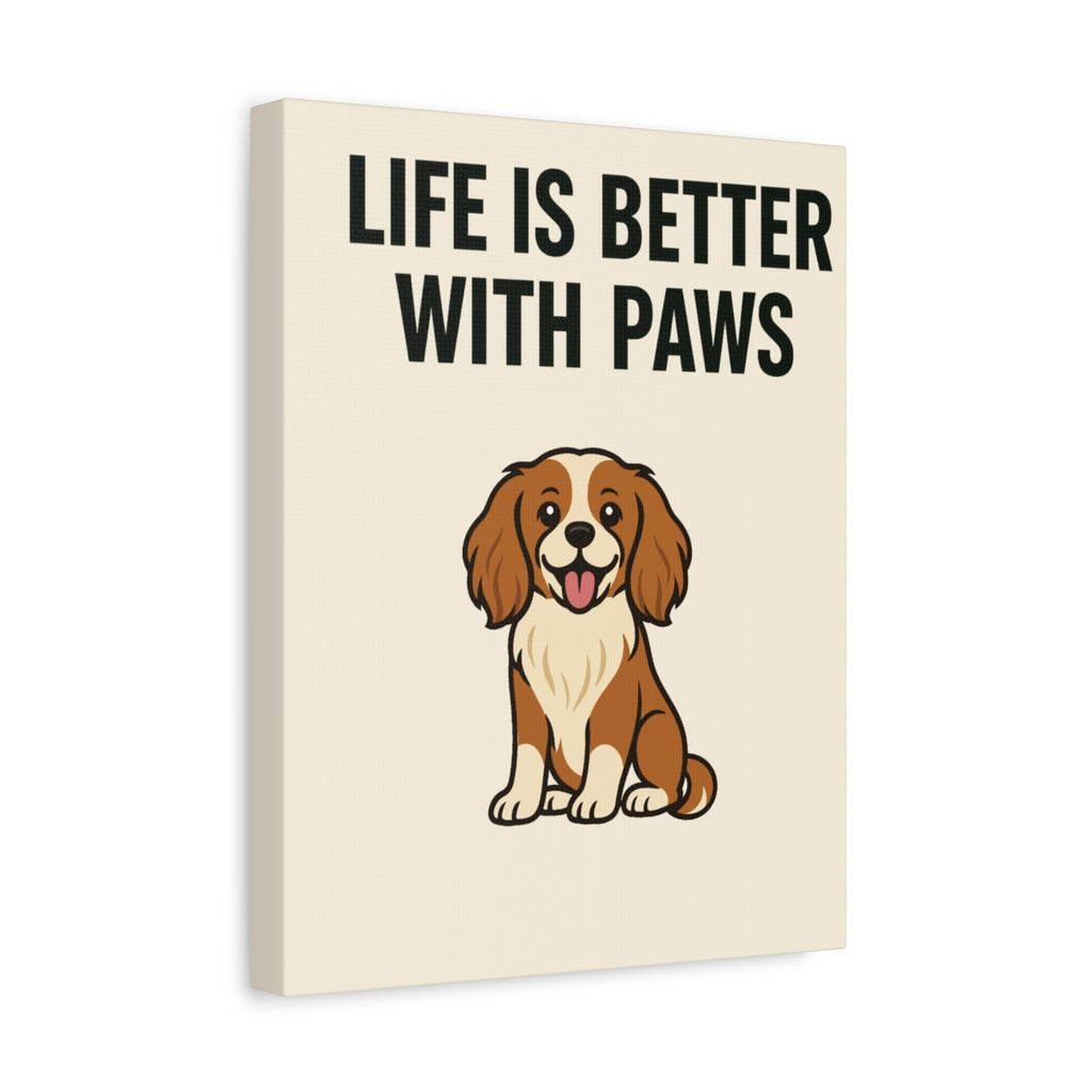 Dog Breed Canvas - Cavalier Spaniel