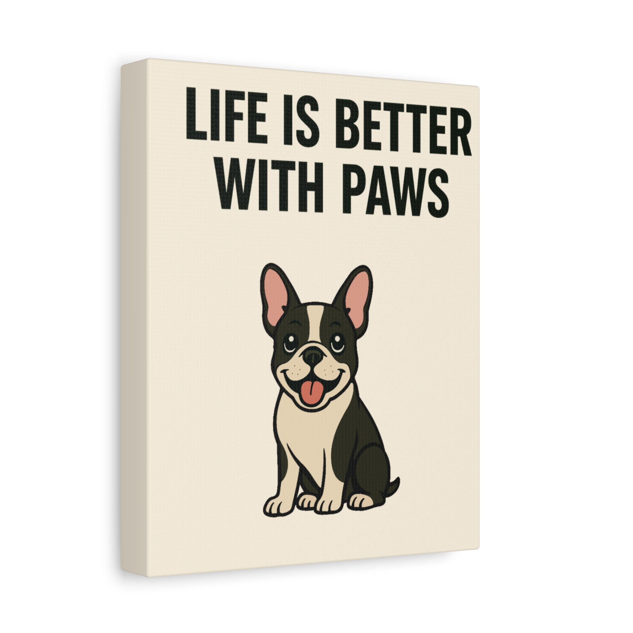 Dog Breed Canvas - French Bulldog