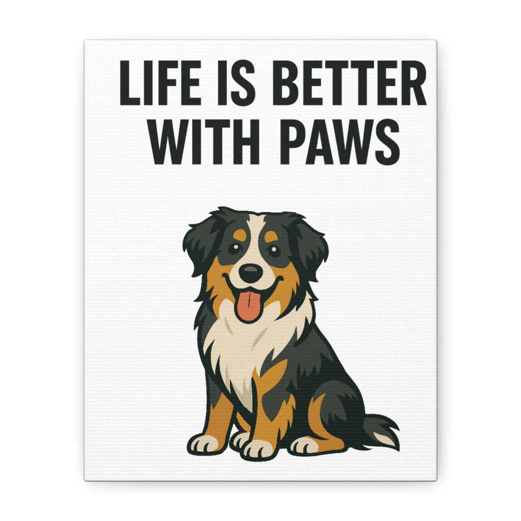 Dog Breed Canvas - Australian Shepherd