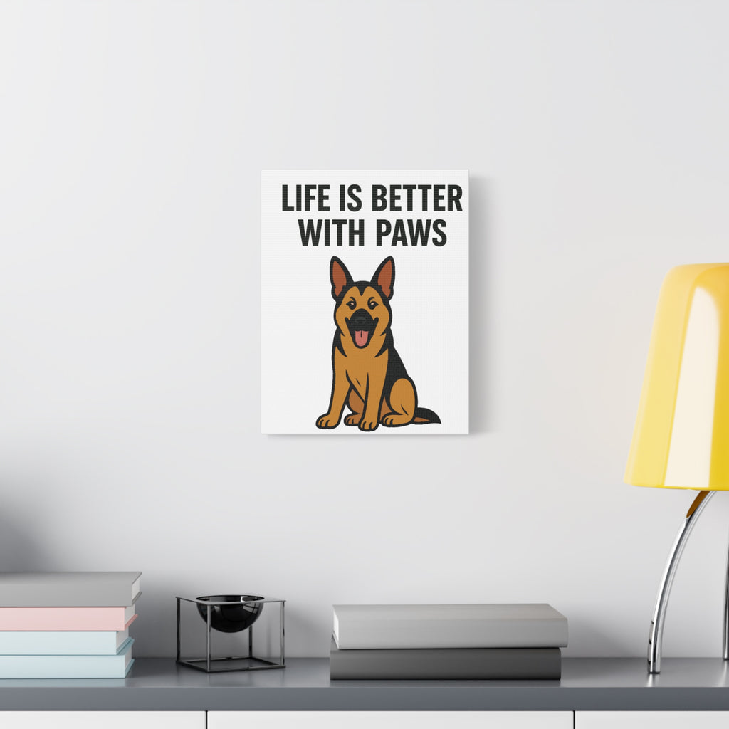 Dog Breed Canvas - German Shepherd