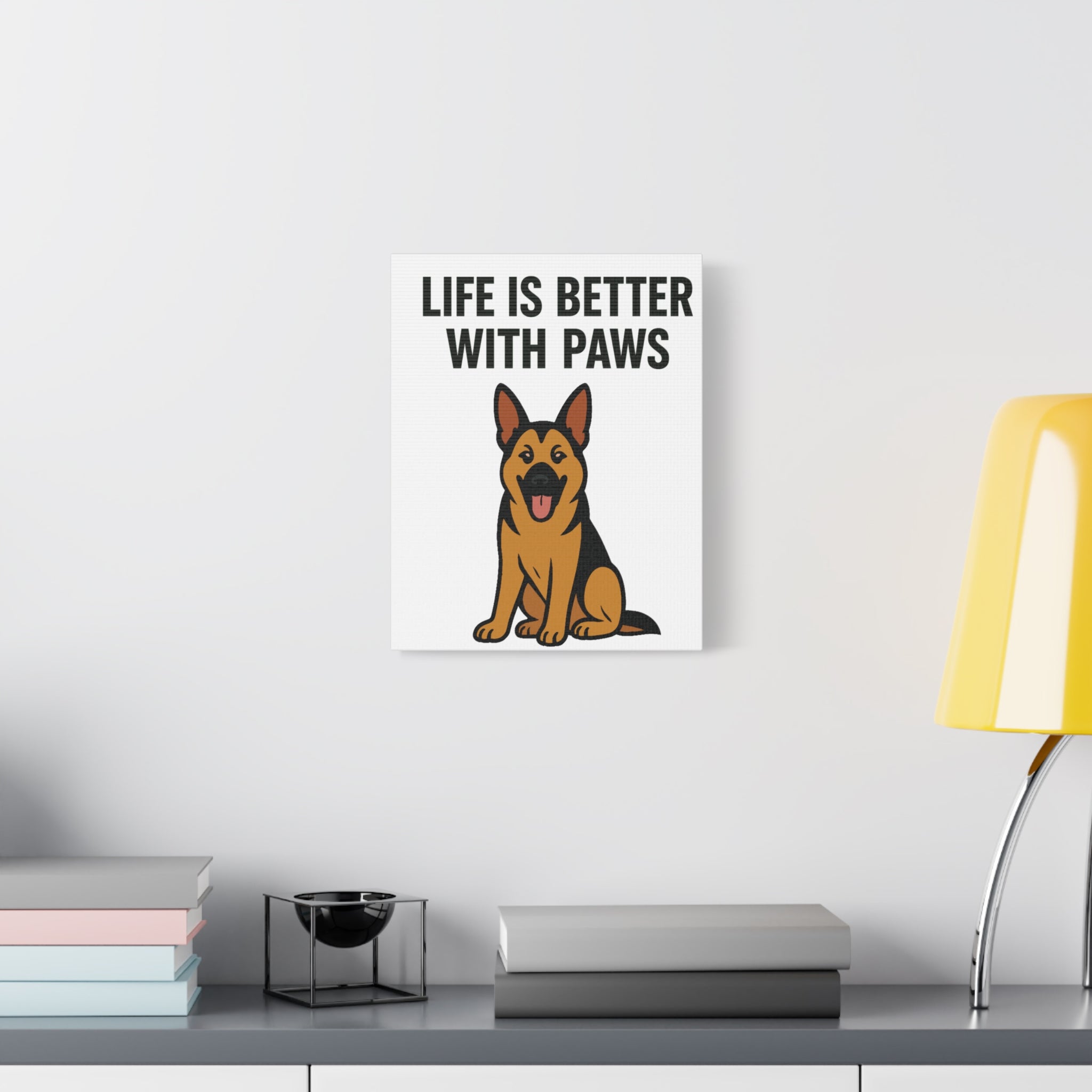 Dog Breed Canvas - German Shepherd