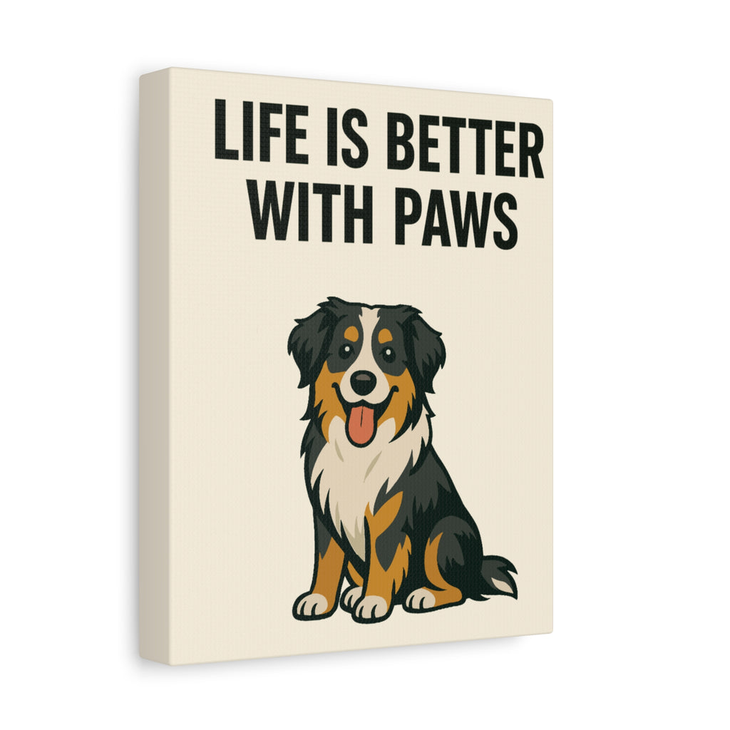 Dog Breed Canvas - Australian Shepherd